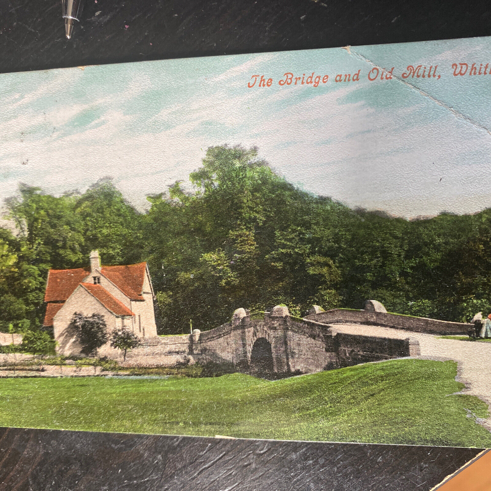 House Clearance - Bridge & Old Mill Whitley pc  1906