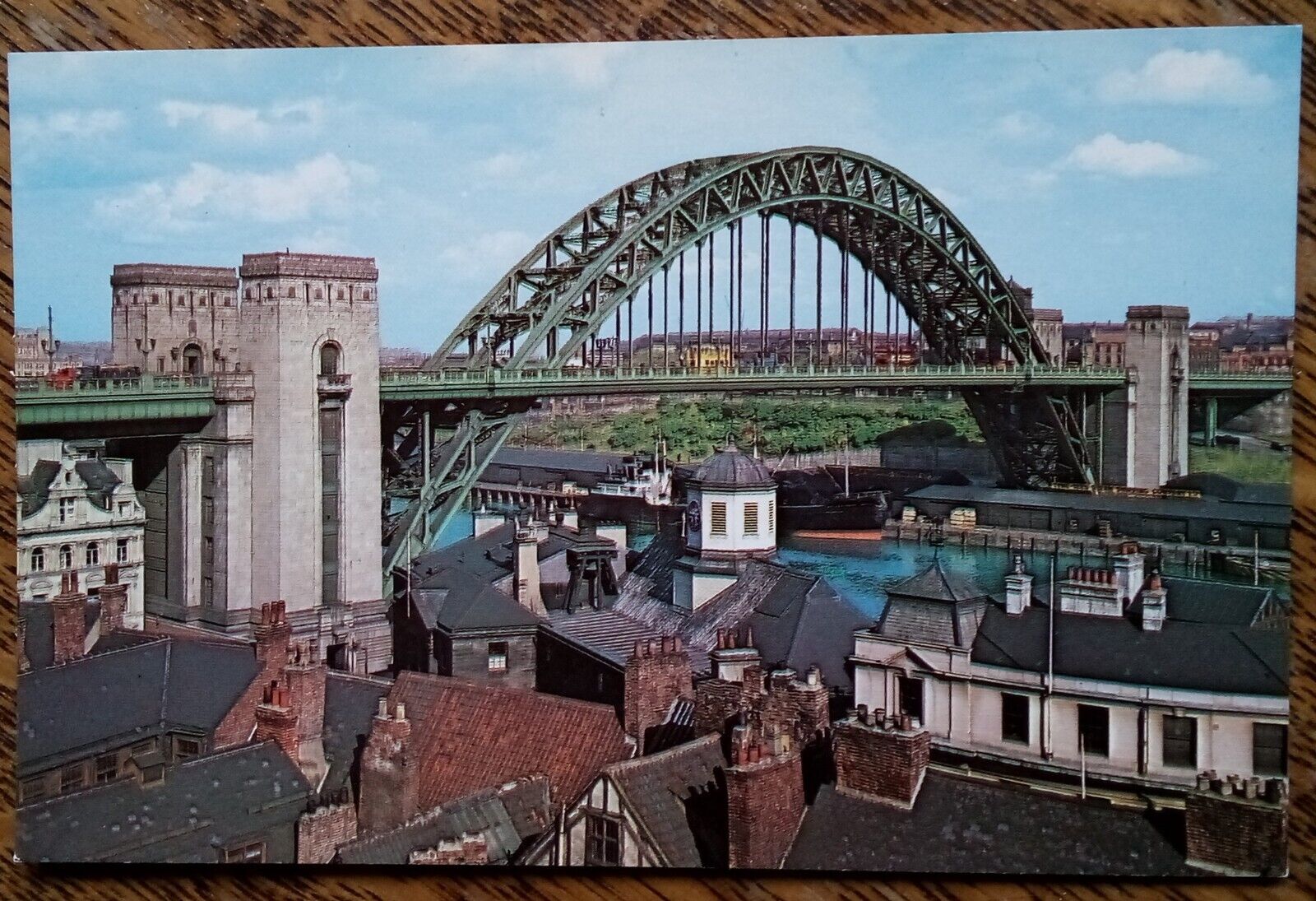 House Clearance - Newcastle Upon Tyne 1960's Tyne Bridge Vintage Plastichrome  Service