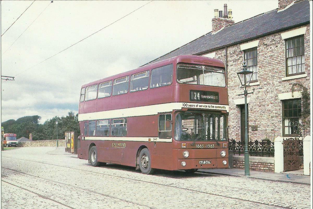 House Clearance - Bus Service Gateshead Corporation livery in 1983 Leyland of Go Ahead Northern