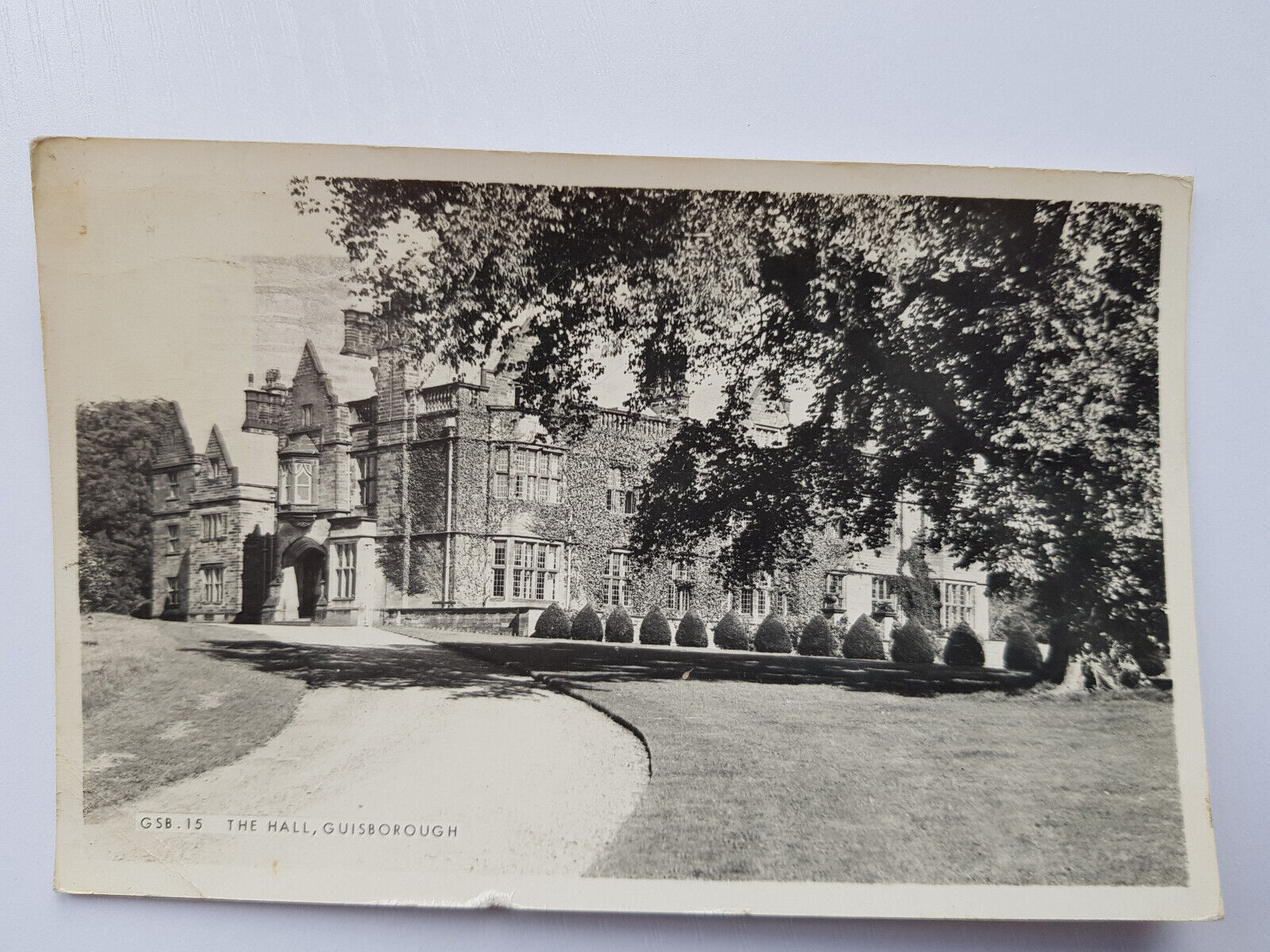 House Clearance - Vintage Service - The Hall, Guisborough Real Photo RPPC 1967