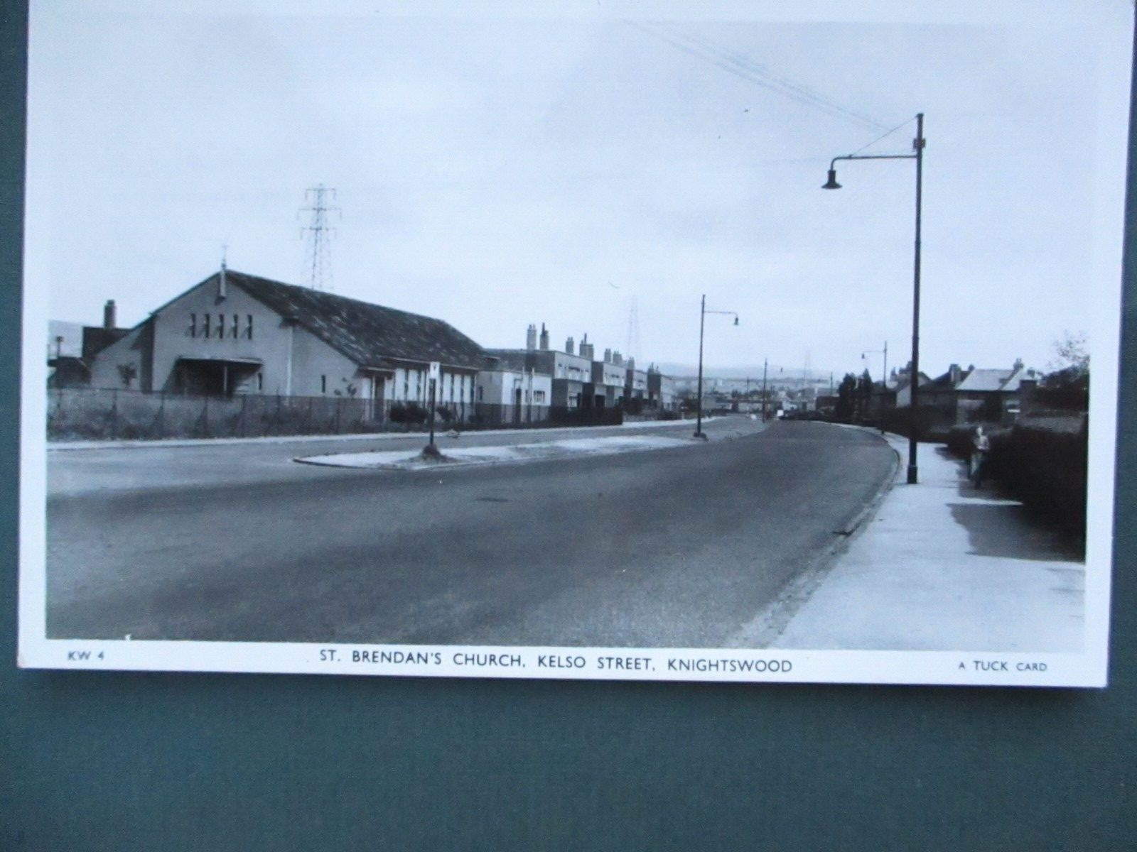 House Clearance - GLASGOW, KNIGHTSWOOD, KELSO ST. ST BRENDAN'S CHURCH, CIRCA 1960, R/P