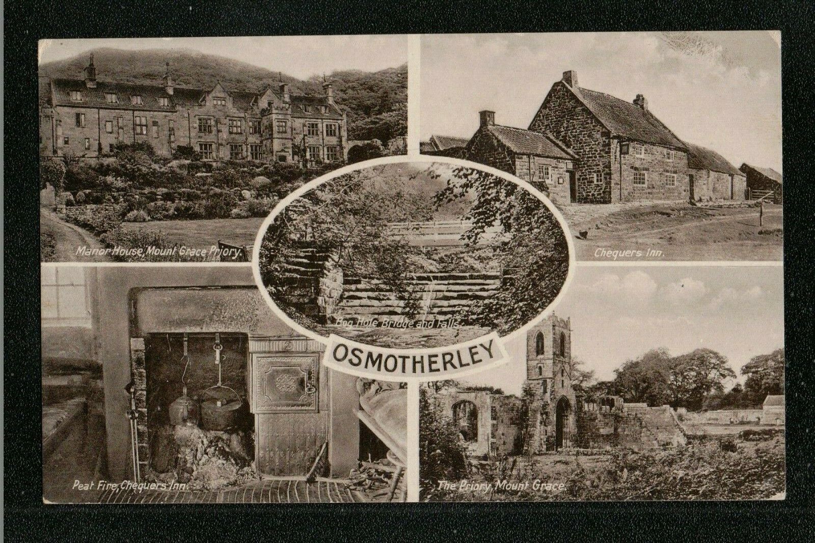 House Clearance - Mount Grace Priory ~ Chequers Inn ~ OSMOTHERLEY 1950's ? Service ~ Nr Yarm