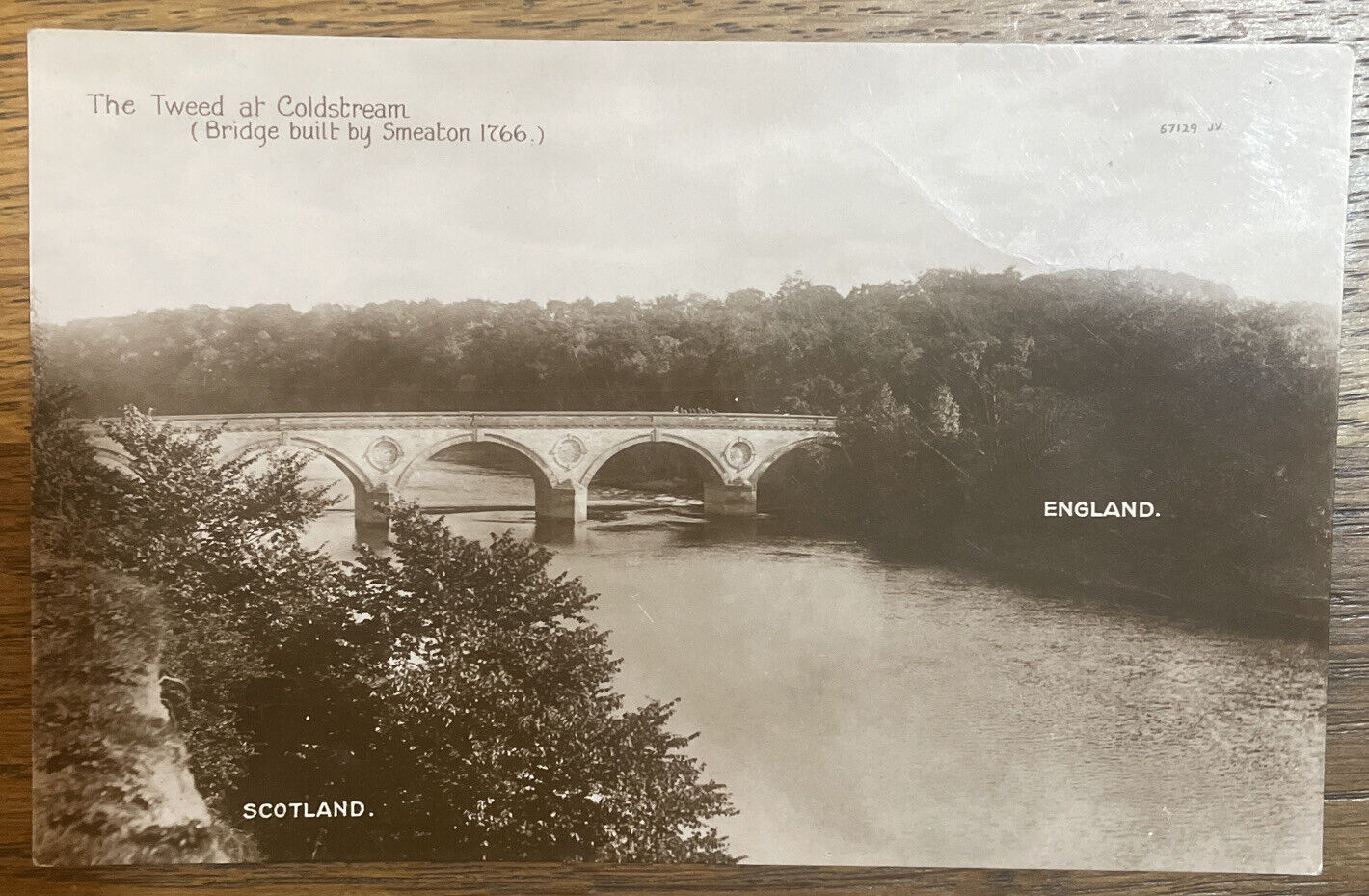 House Clearance - The Tweed at Coldstream, Vintage Service, REAL PHOTOGRAPH