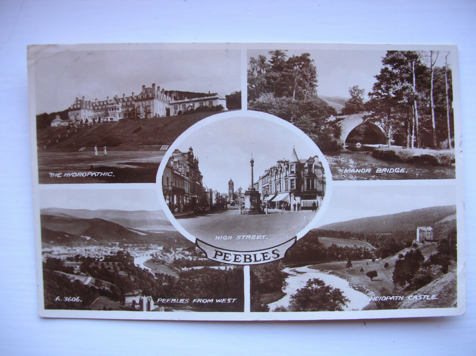 House Clearance - Peebles – Hydropathic, Manor Bridge, Neidpath Castle etc. (Valentine’s – 1937)
