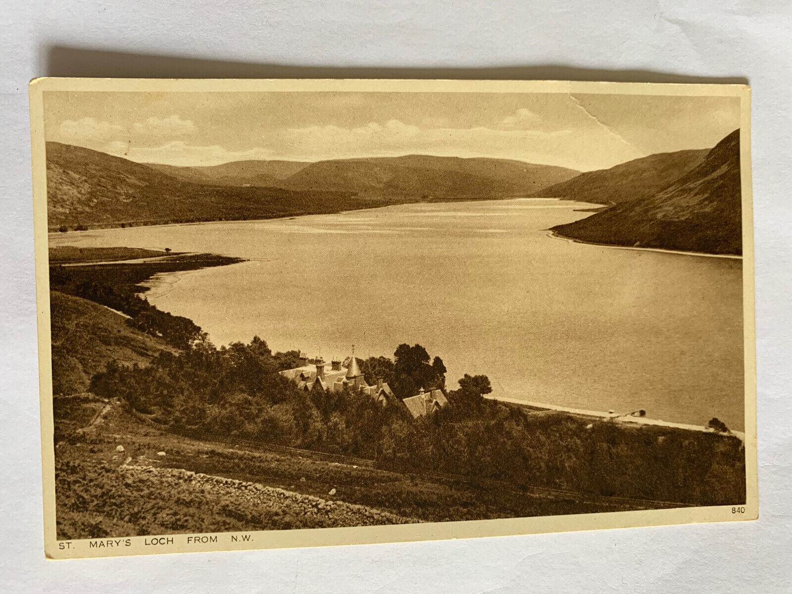 House Clearance - Vintage RP Service - ST MARY'S LOCH FROM N.W - SELKIRK - BORDERS - SCOTLAND
