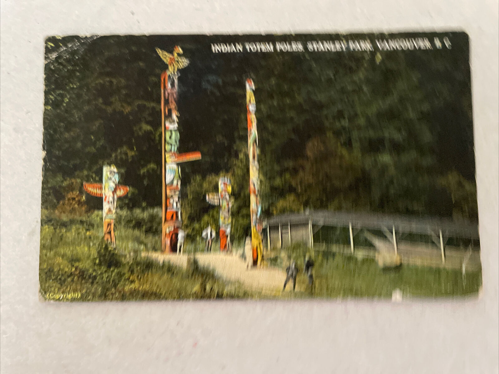 House Clearance - Indian Totem Poles, Stanley Park, Vancouver, BC