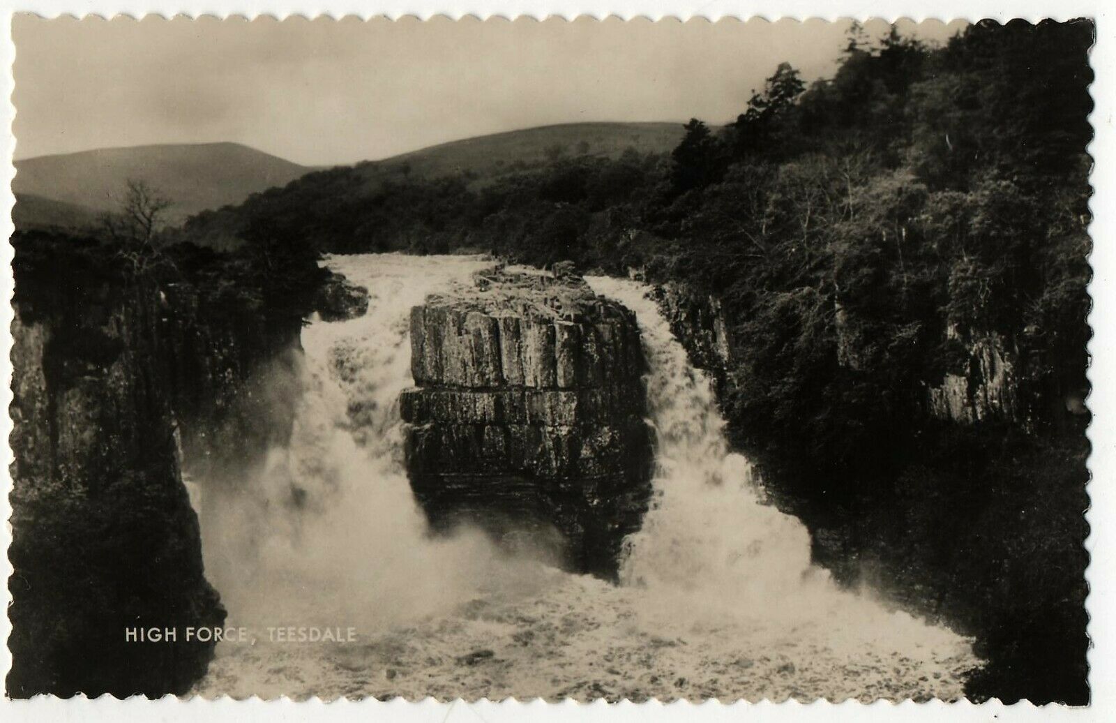 House Clearance - HIGH FORCE, TEESDALE unused topographical service - vgc