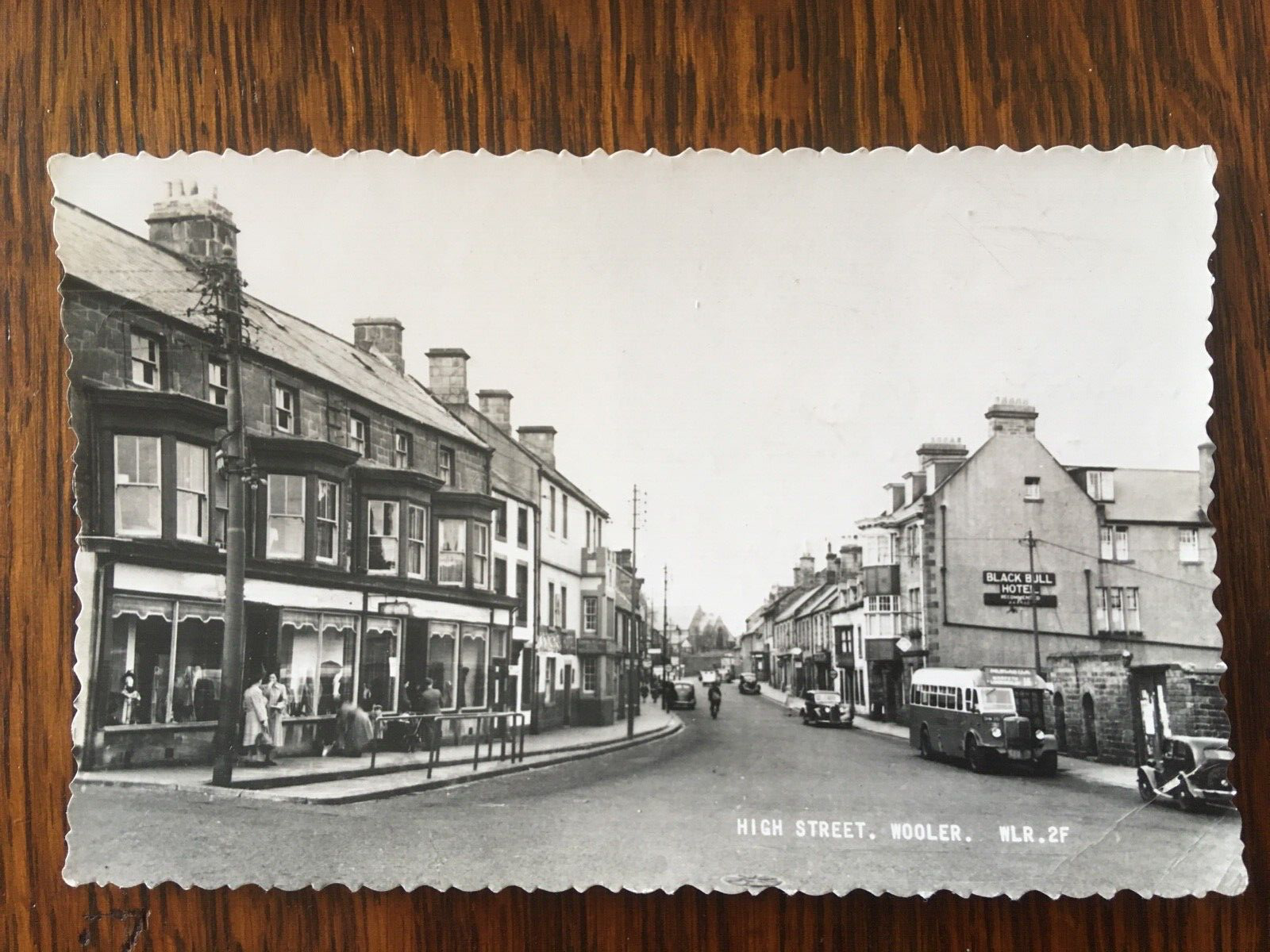 House Clearance - HIGH STREET, WOOLER, NORTHUMBERLAND Vintage 1966 FRITHS Real Photograph Service