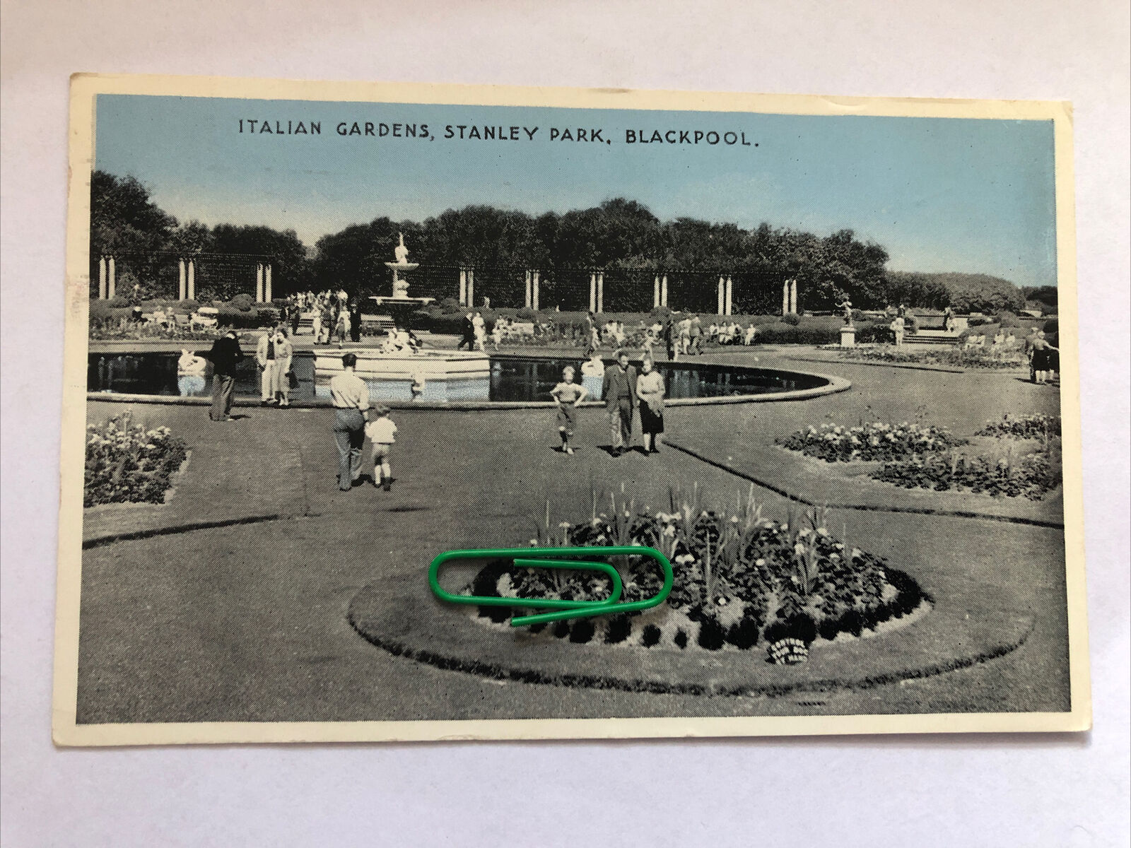 House Clearance - Blackpool The Italian Gardens Stanley Park 1961 Animated Scene