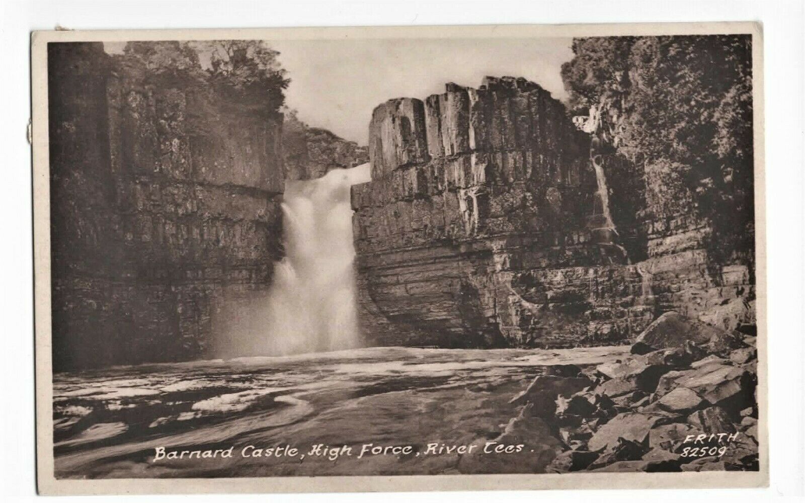 House Clearance - Vintage Service - Barnard Castle, High Force, River Tees -  unposted