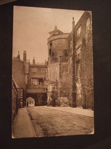 House Clearance - Service. Tower of London, Looking towards Byward Tower. Posted 1920's to Durham