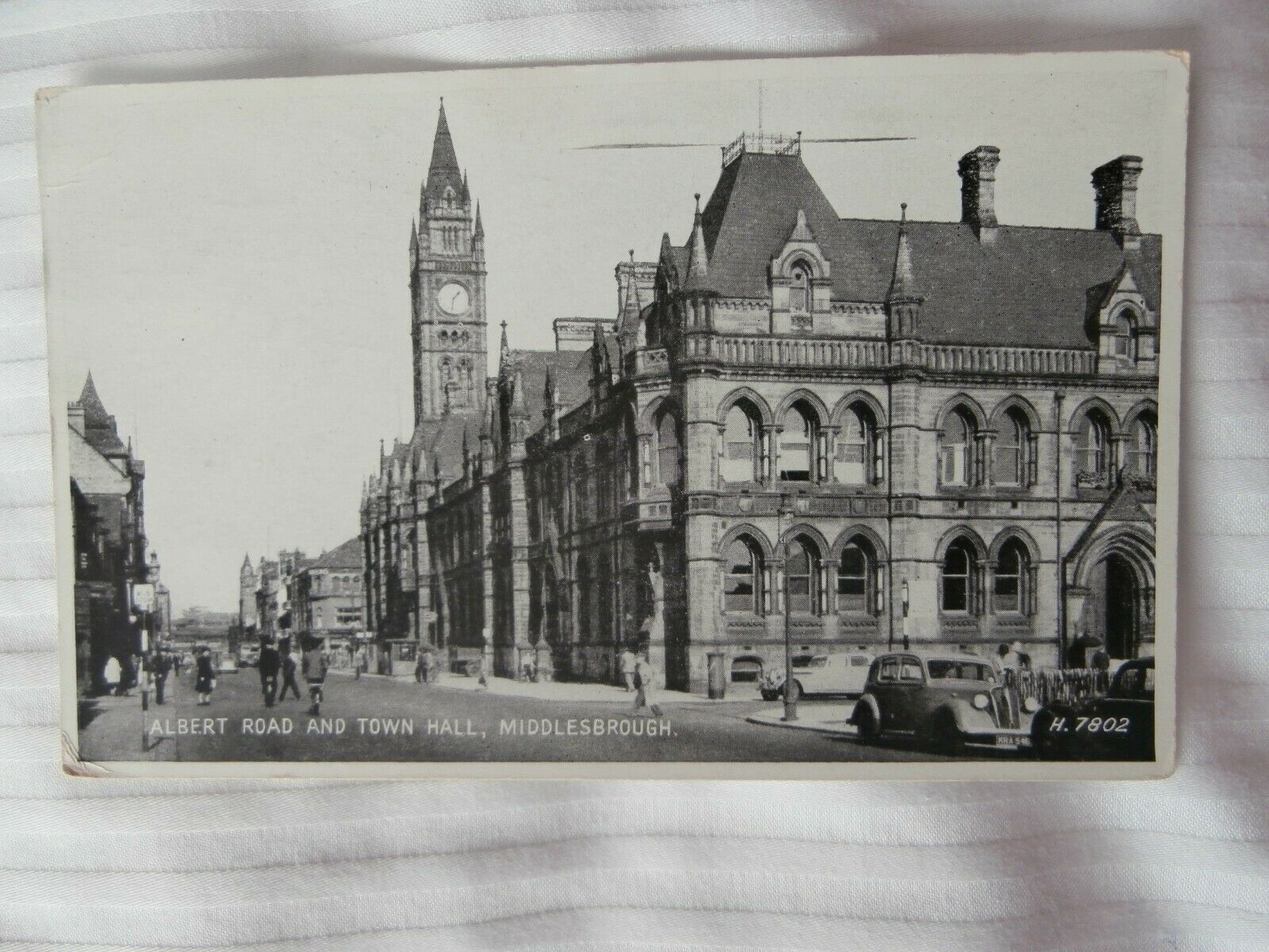 House Clearance - Middlesbrough, Yorkshire - Albert Road and Town Hall - 1956 service ( 75 )
