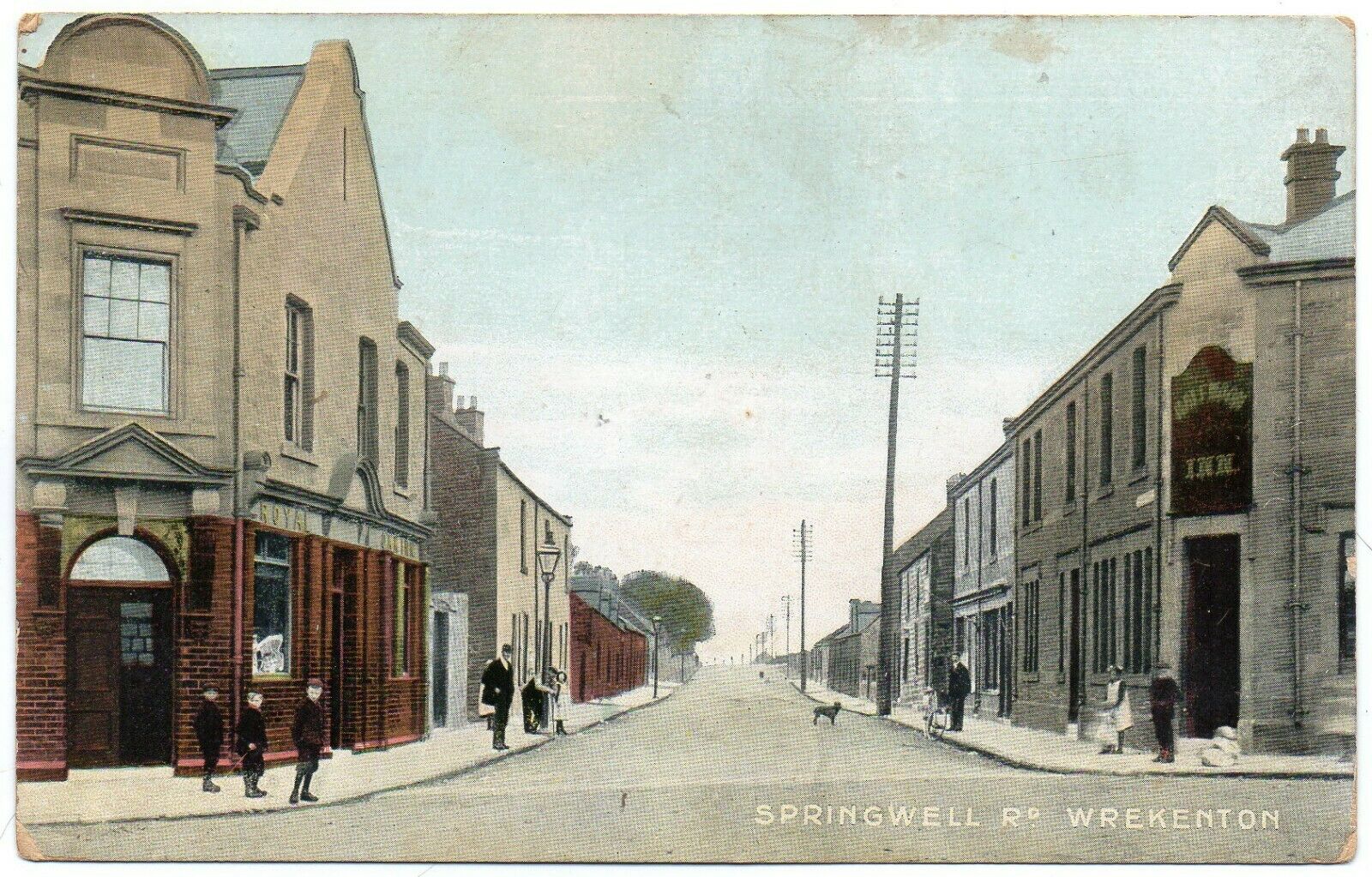 House Clearance - P.C Springwell Rd Wrekenton Durham Tyne And Wear Good Cond P U 1914 Pub Ruddock