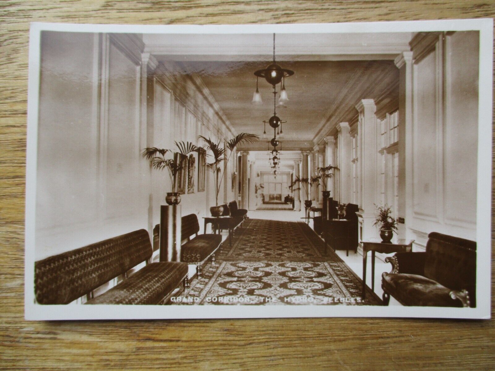House Clearance - PEEBLES HYDRO, THE GRAND CORRIDOR, R/P, LOCAL PUBLISHER