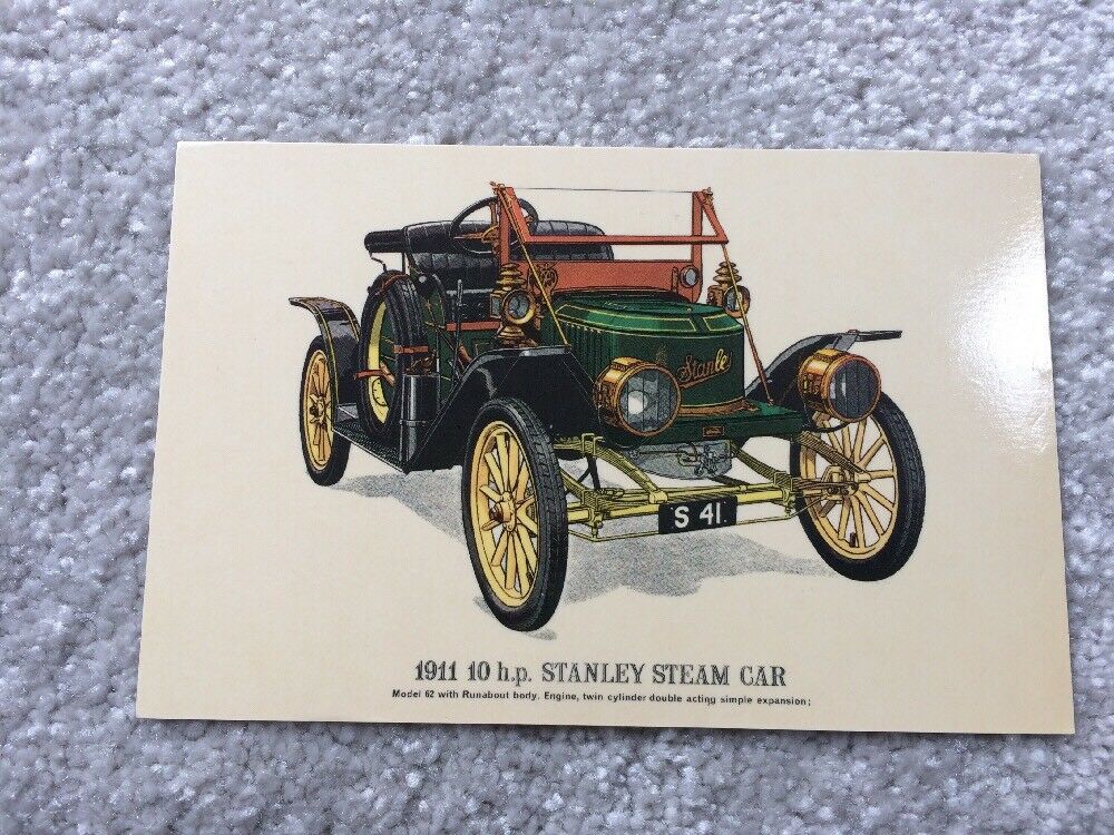 House Clearance - 1911 Stanley 10hp Steam Car Service -Prescott-Pickup & Co Ltd - Collectable
