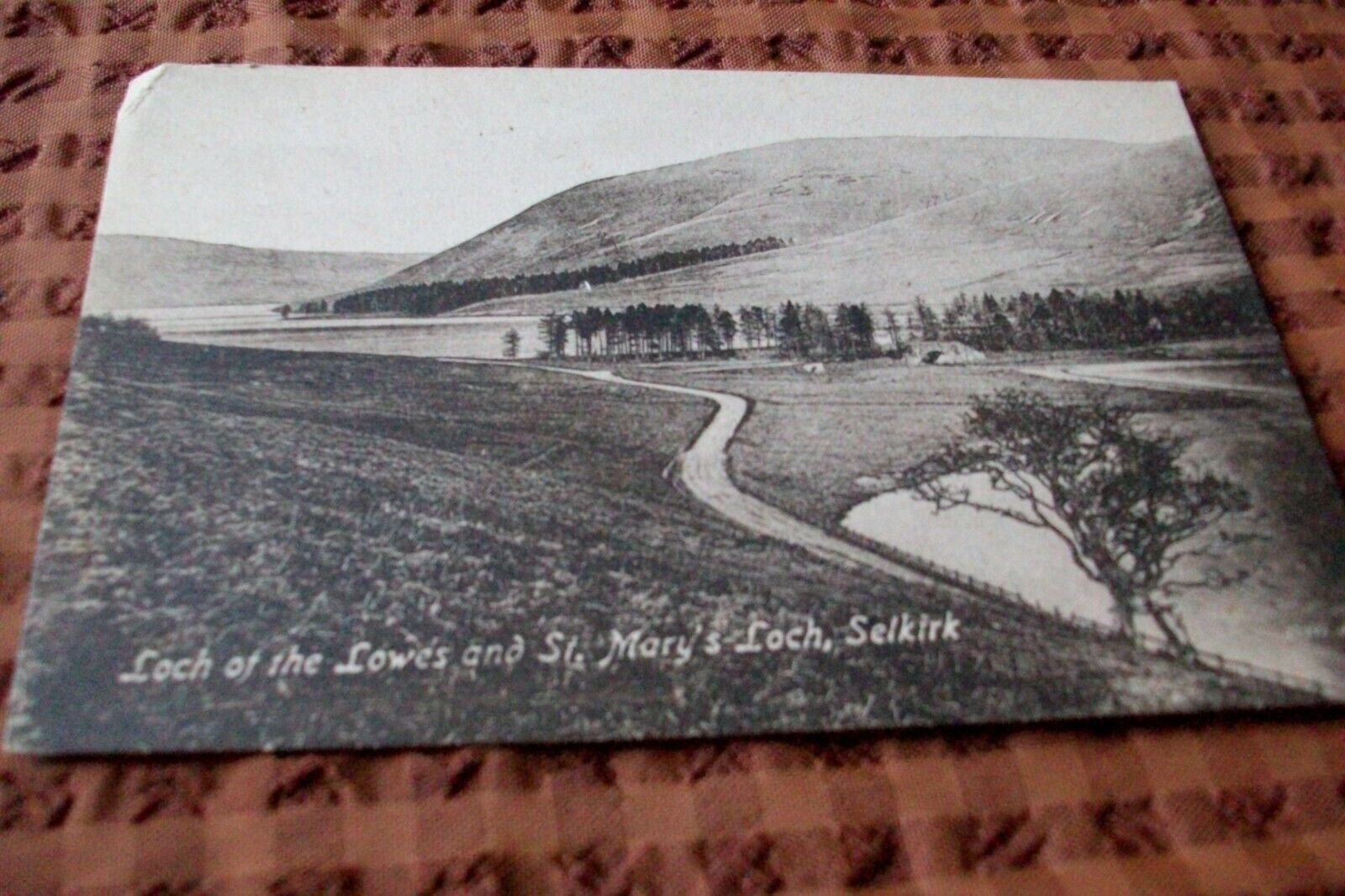 House Clearance - POSTCARD -- LOCH OF THE LOWES AND ST MARY'S LOCH, SELKIRK