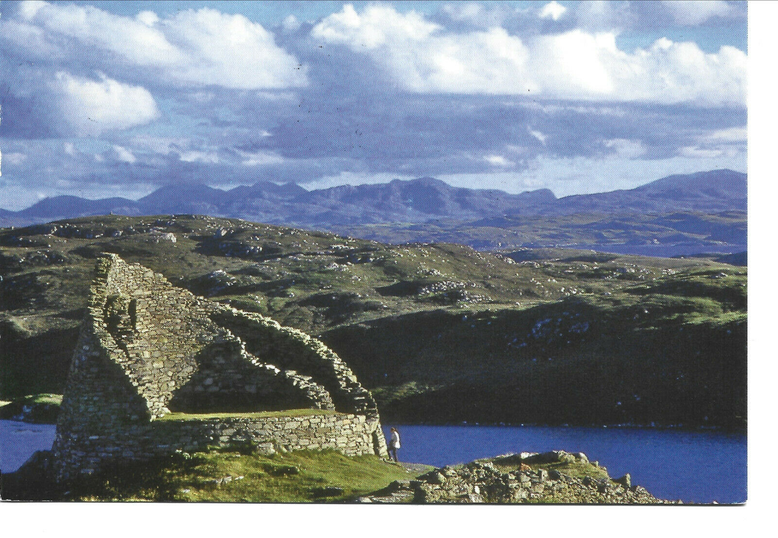 House Clearance - VIEW OF DUN CARLOWAY BROCH, ISLE OF LEWIS, SCOTLAND.