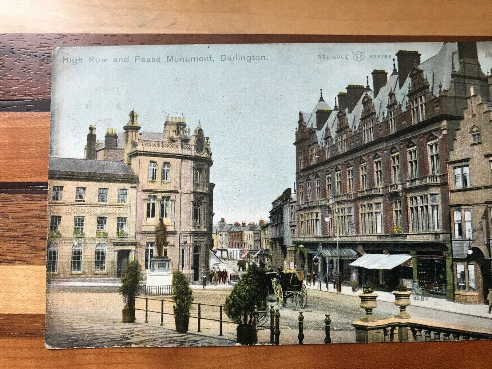 House Clearance - Darlington.  High Row and Pease Monument.  Reliable Series
