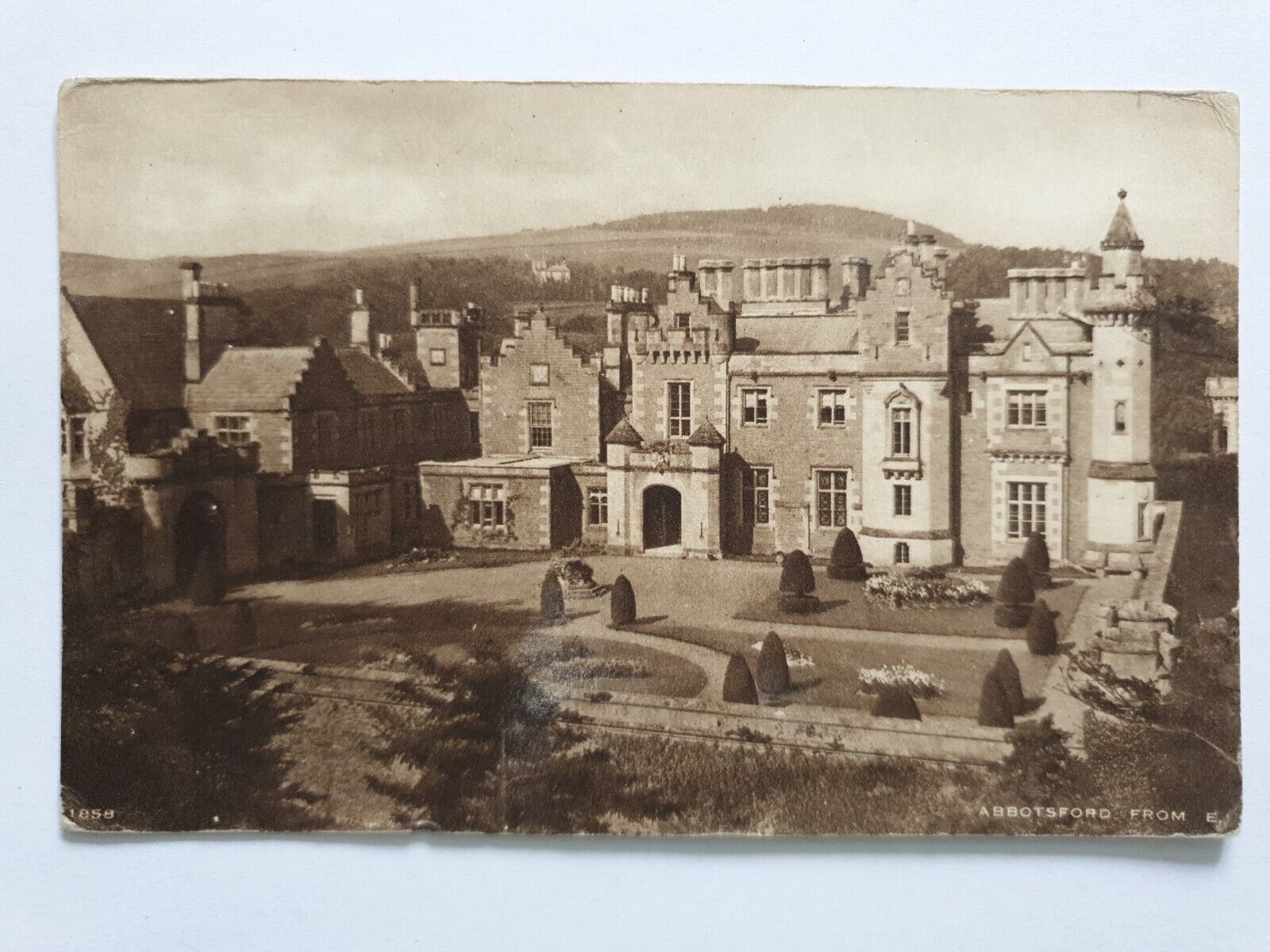 House Clearance - Abbotsford From the East, Galashiels, Scotland, Old Service 1930s
