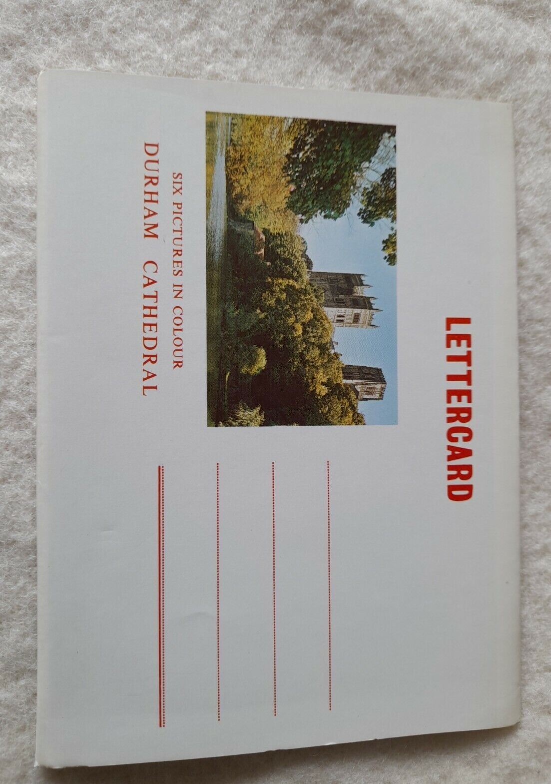 House Clearance - DURHAM. Lettercard . Set of 6 pictures. Colour