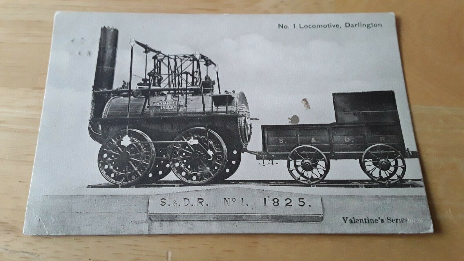 House Clearance - Train No.1 Locomotive Engine Darlington 1825, Valentines  Darlington  PM 1905