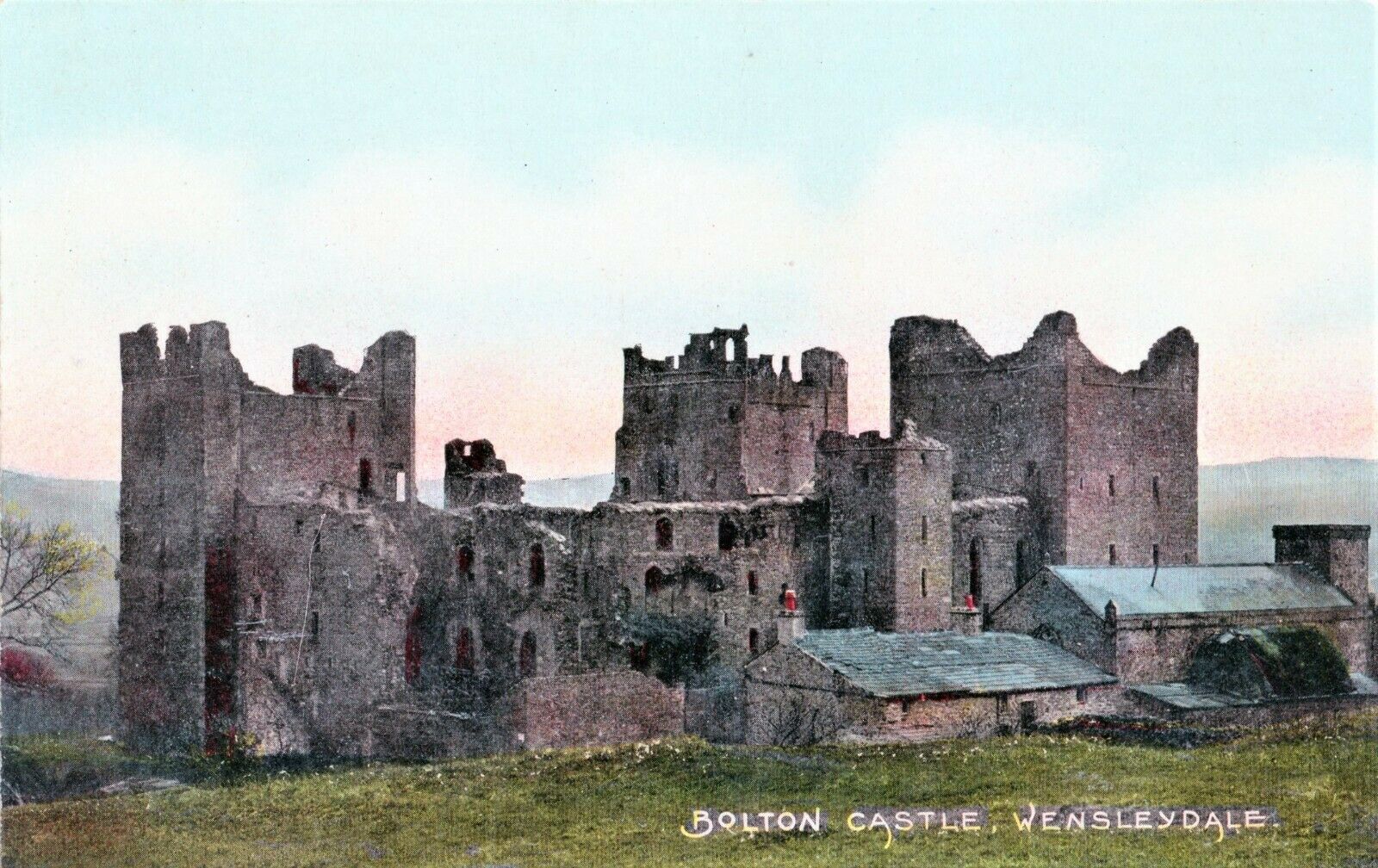House Clearance - Antique Service  -  Bolton Castle, Wensleydale - unposted