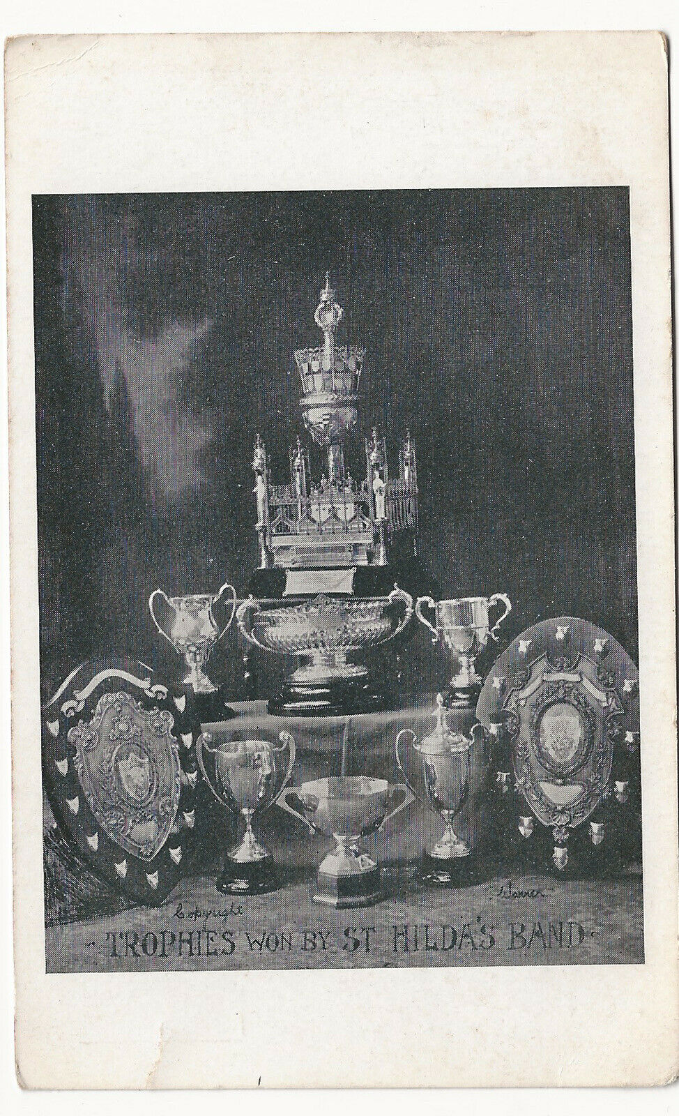 House Clearance - Service Trophies Won by St Hilda’s Colliery Brass Band County Durham