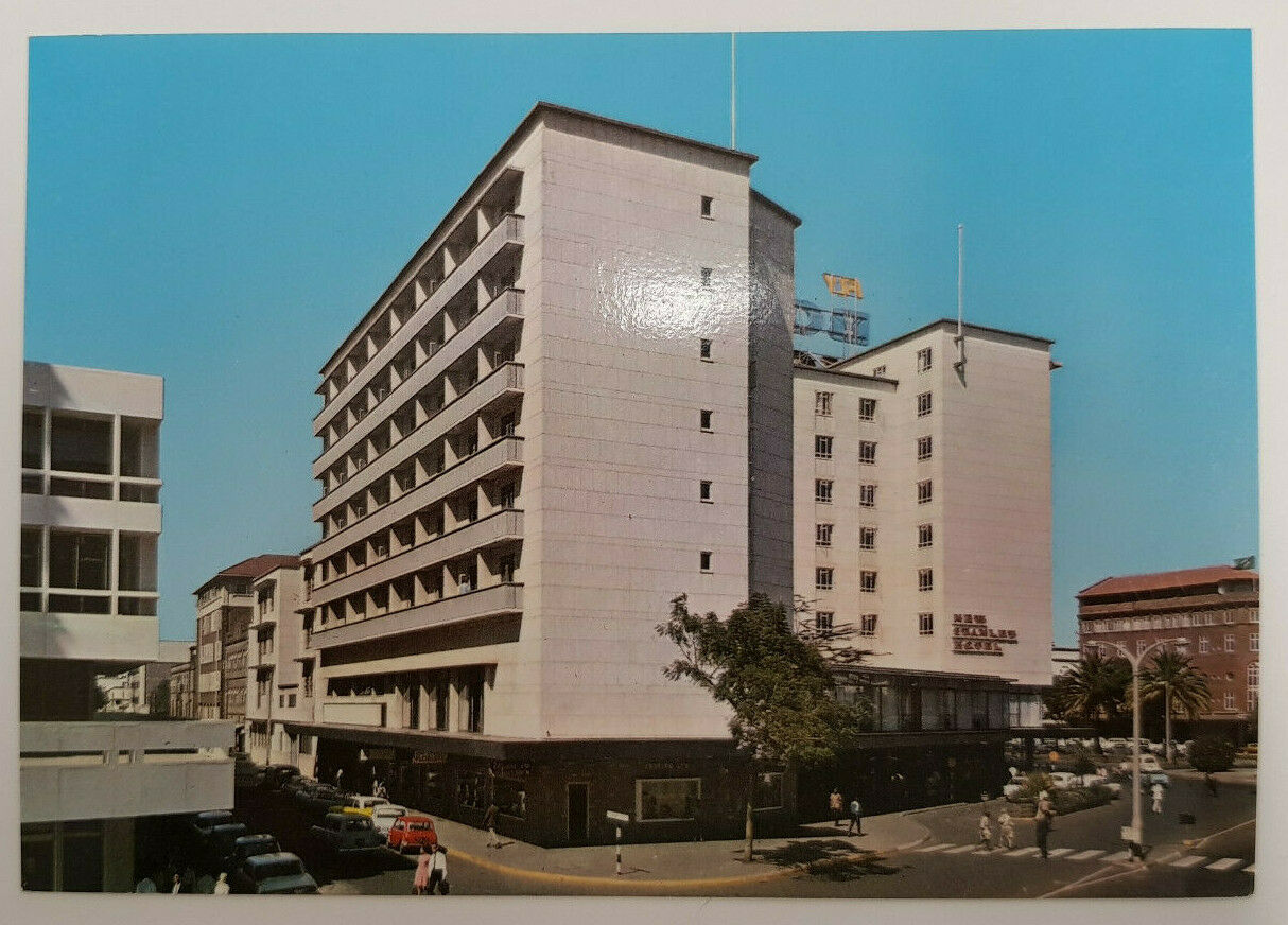 House Clearance - Kenya Kenya Nairobi Hotel New Stanley AK Service Carte Postale ~ 1970