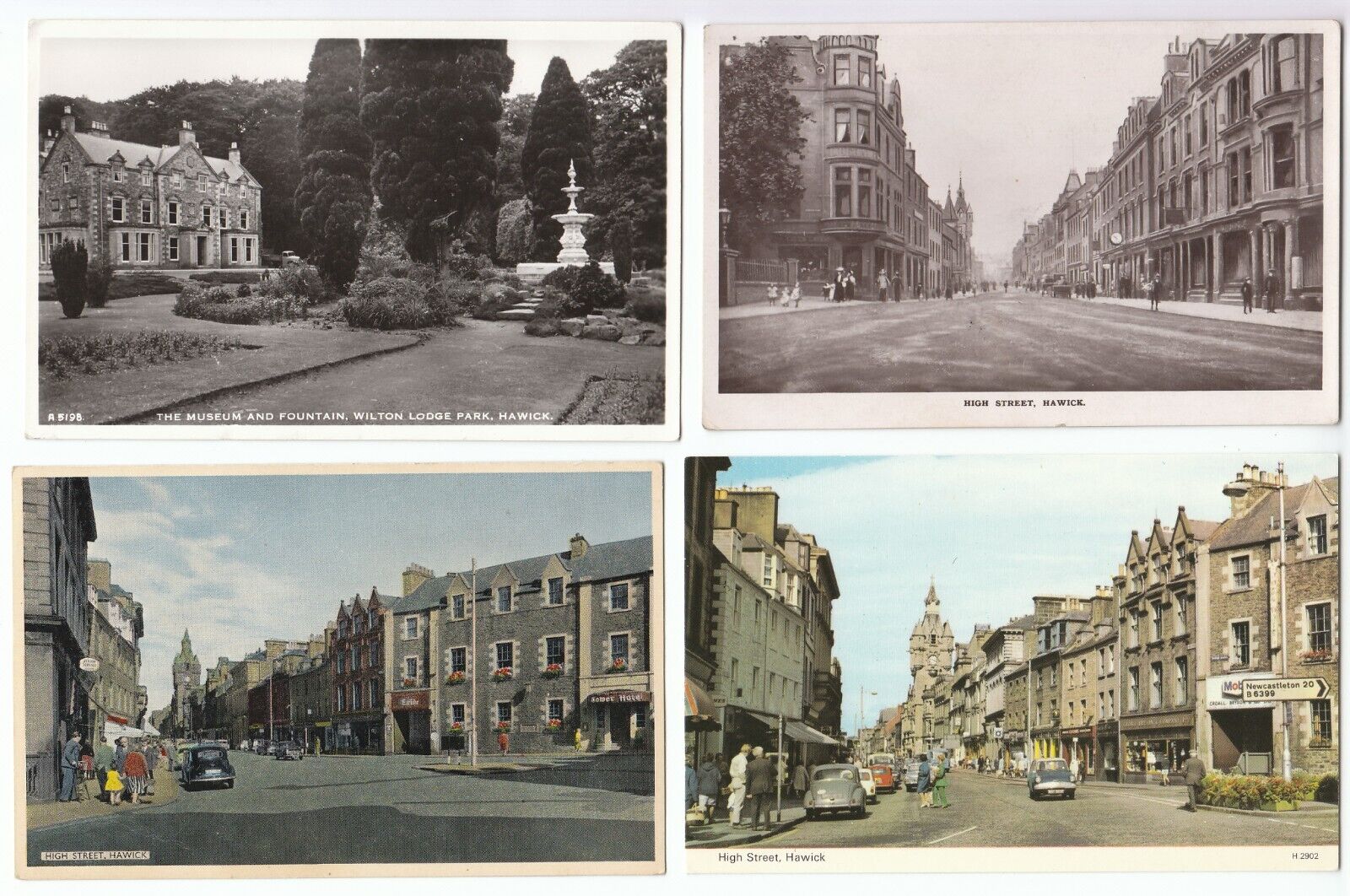 House Clearance - 10 Jedburgh Hawick Kelso Roxburghshire Scotland Old Services All Cards Shown J5