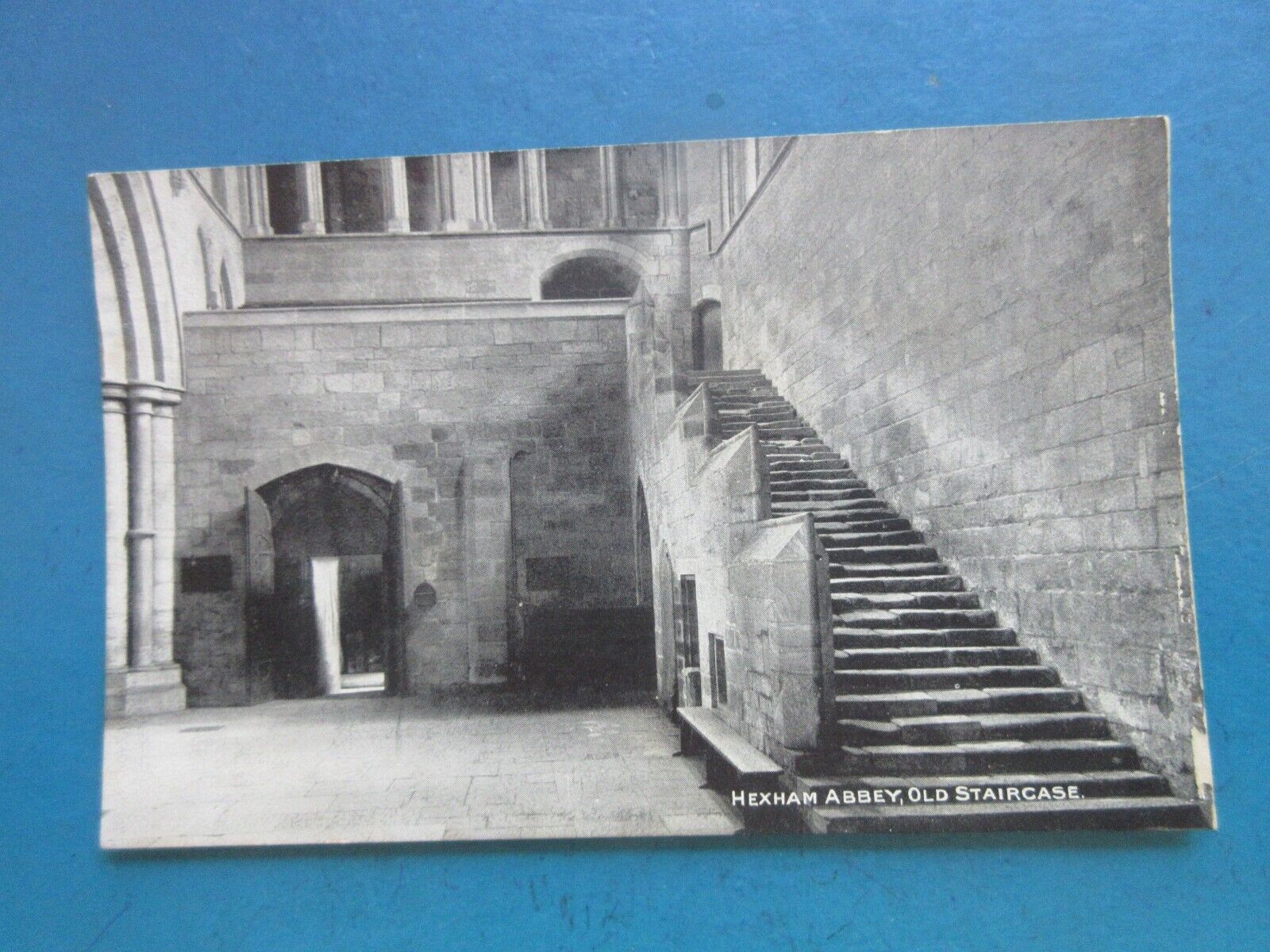 House Clearance - Old Service of Hexham Abbey, Old Staircase.