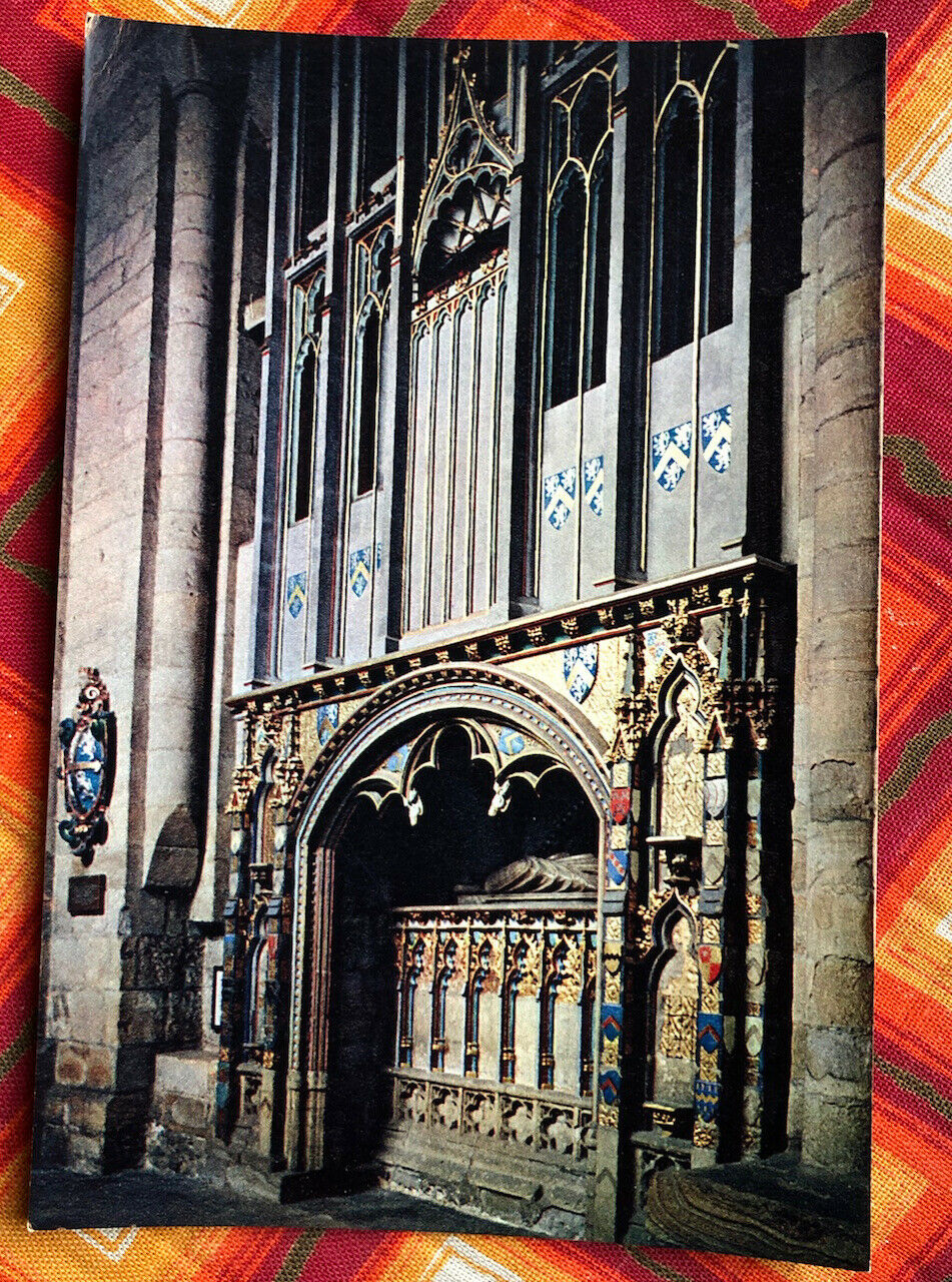 House Clearance - Durham Cathedral, interior, Vintage service, J Arthur Dixon