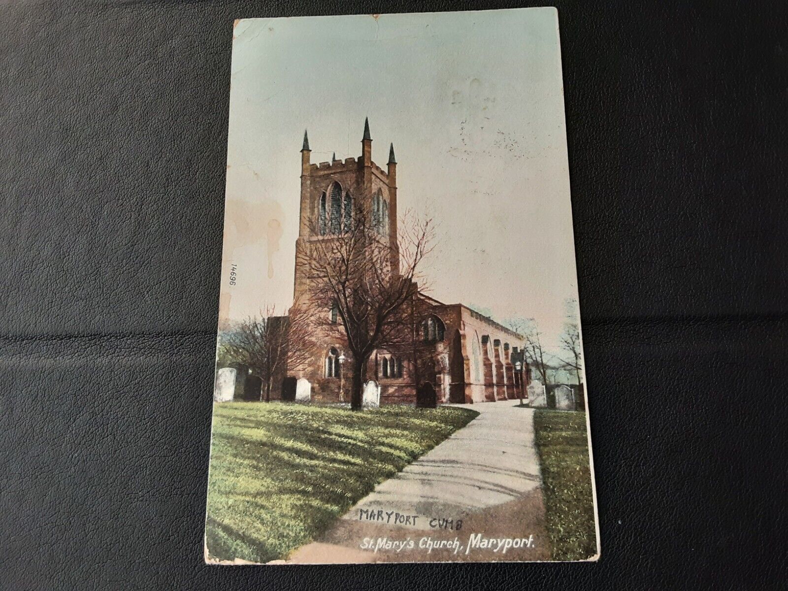 House Clearance - Old Wrench service of St Mary's Church, Maryport, Cumbria posted 1908 AF