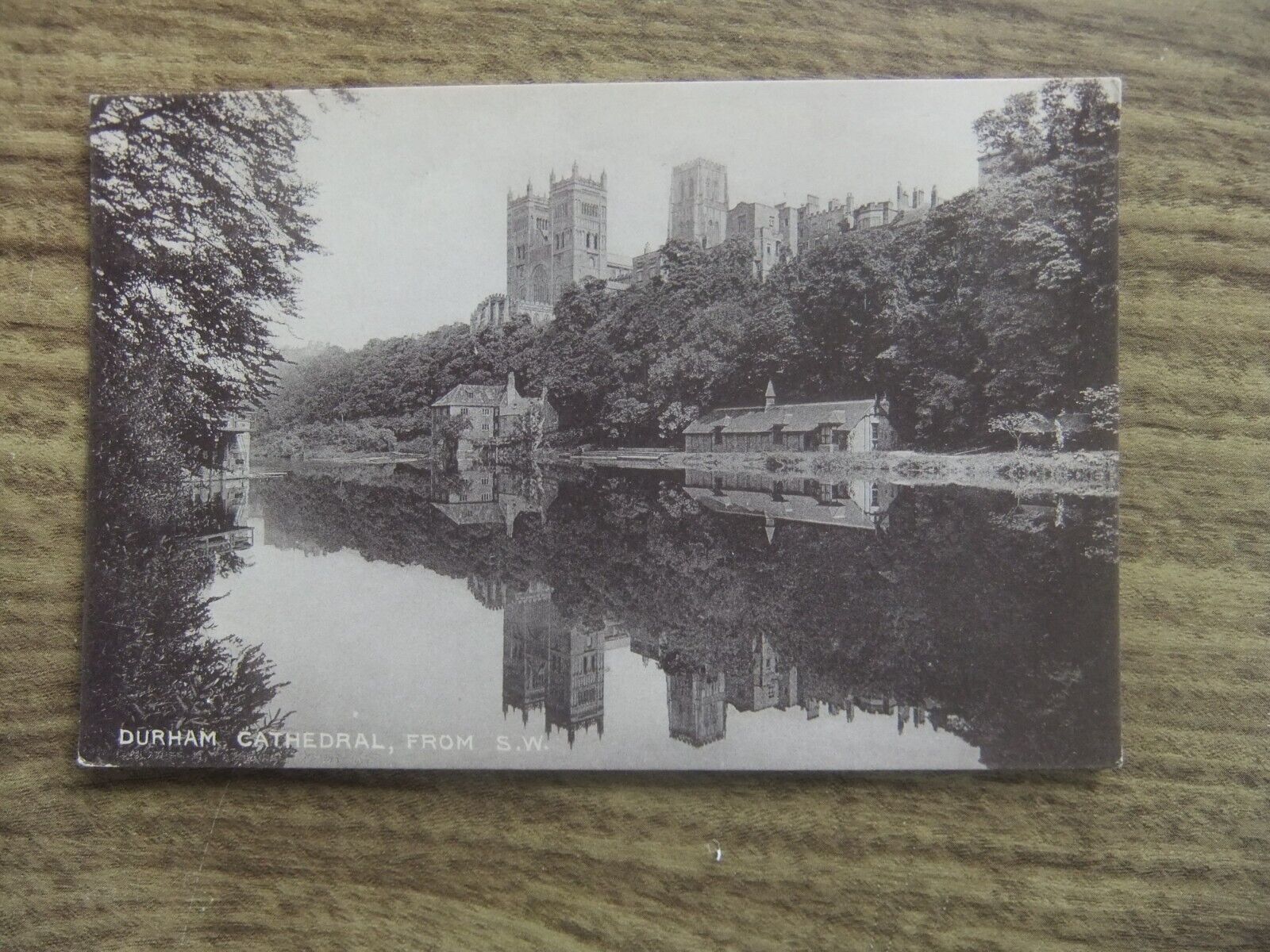 House Clearance - STERIOSCOPIC CO LTD VINTAGE POST CARD DURHAM CATHEDRAL  UNPOSTED