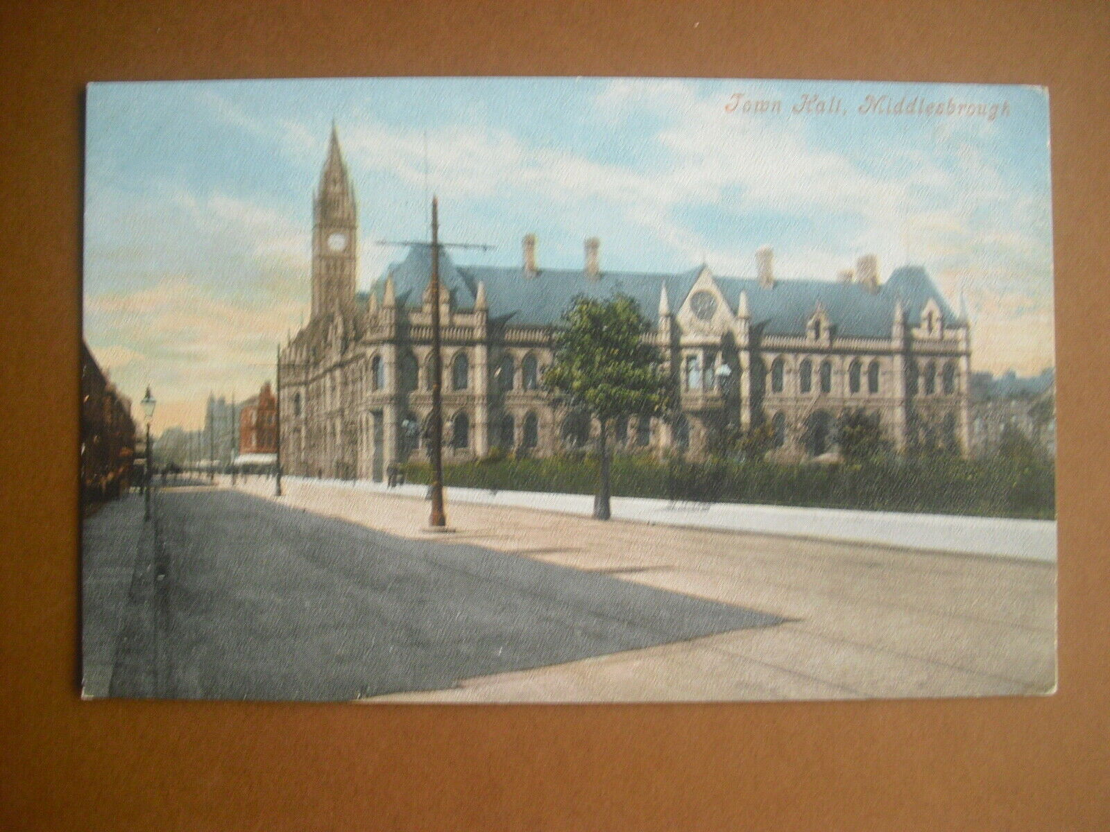 House Clearance - POSTCARD TOWN HALL, MIDDLESBROUGH, YORKSHIRE