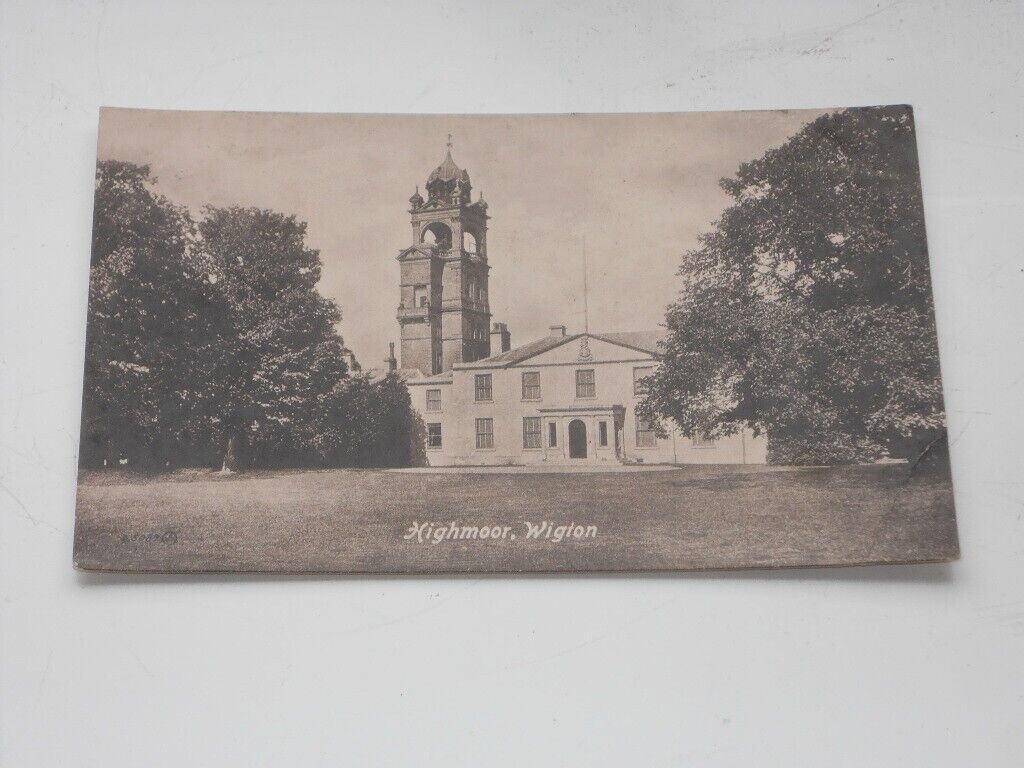 House Clearance - HIGHMOOR WIGTON ANTIQUE POSTCARD 1918 CUMBERLAND
