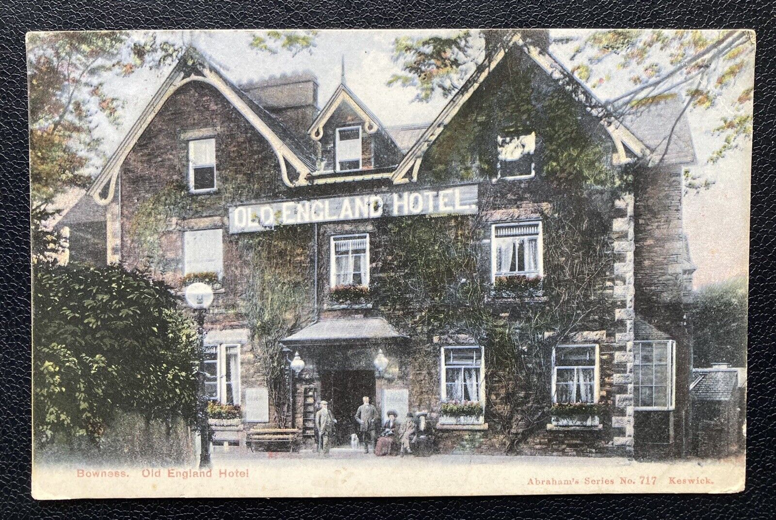 House Clearance - Bowness on Windermere - Old England Hotel - Lake District - A Vintage 1911 p/c