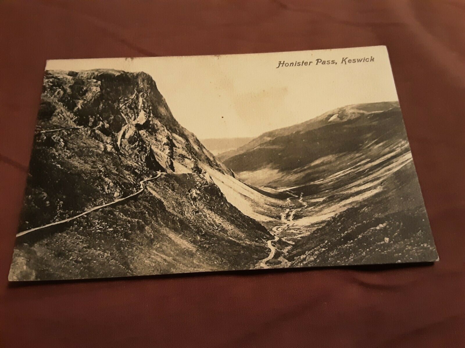 House Clearance - Old Clark's service of Honister Pass, Keswick, Cumbria posted 1910