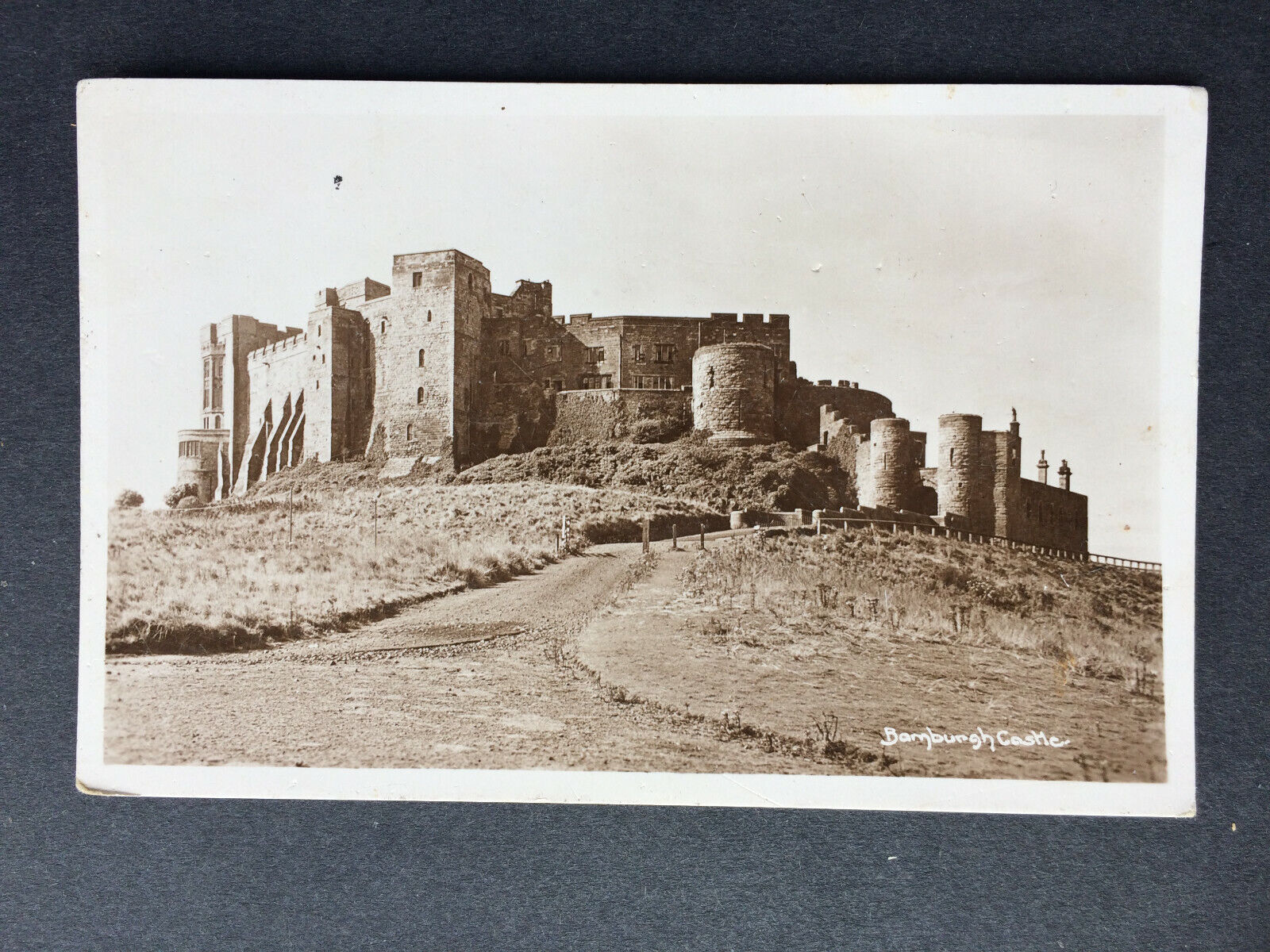 House Clearance - Old Real Photo Service - Bamburgh Castle....Northumberland