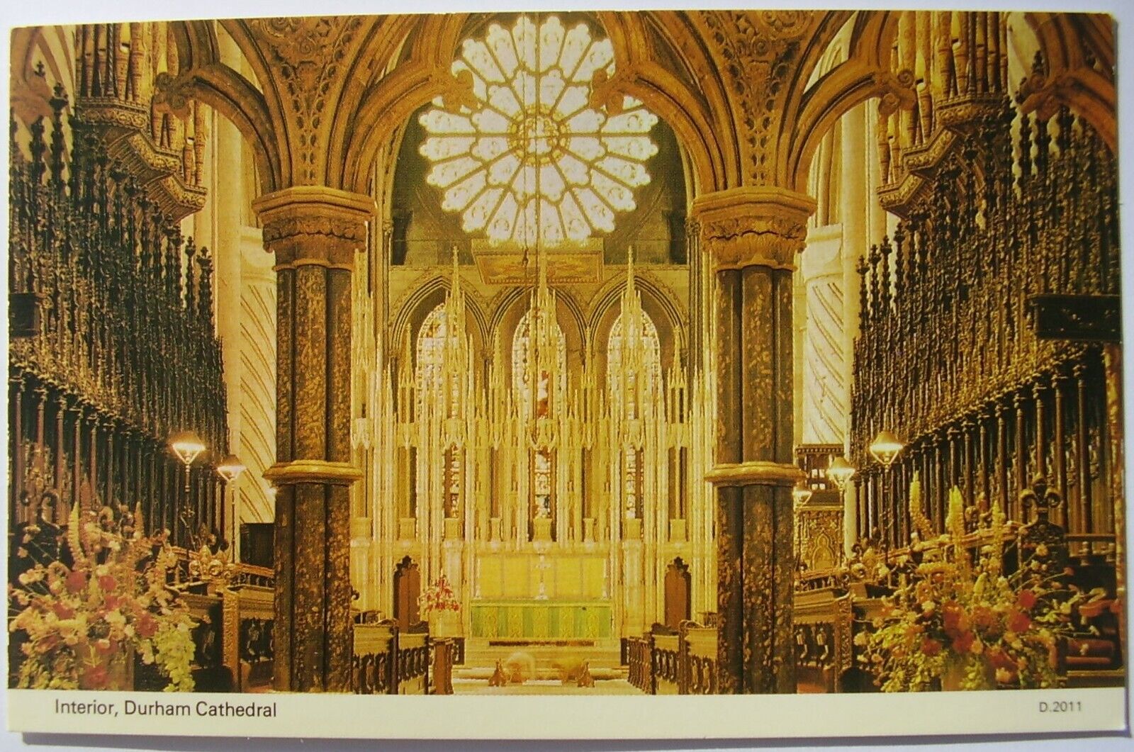House Clearance - Dennis colour service of Interior, Durham Cathedral 1960s