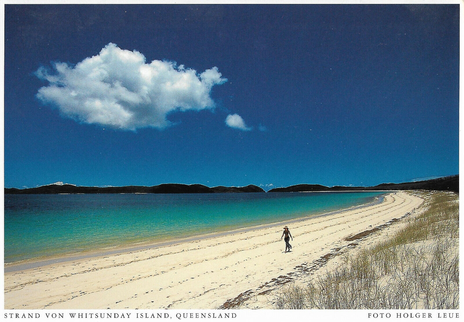 House Clearance - Australia-Whitehaven Beach-View of the beach in the Coral Sea-approx. 1995