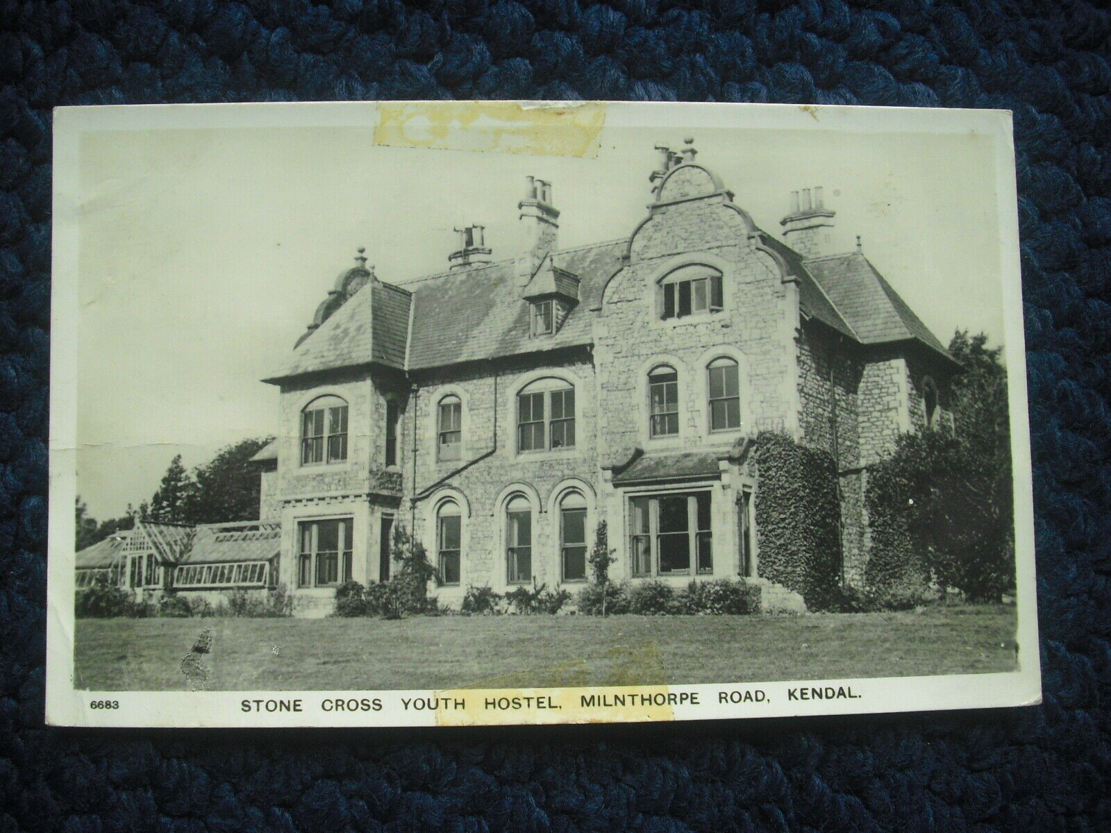 House Clearance - POSTCARD STONE CROSS YOUTH HOSTEL, MILNTHORPE ROAD, KENDAL, CUMBRIA 1960