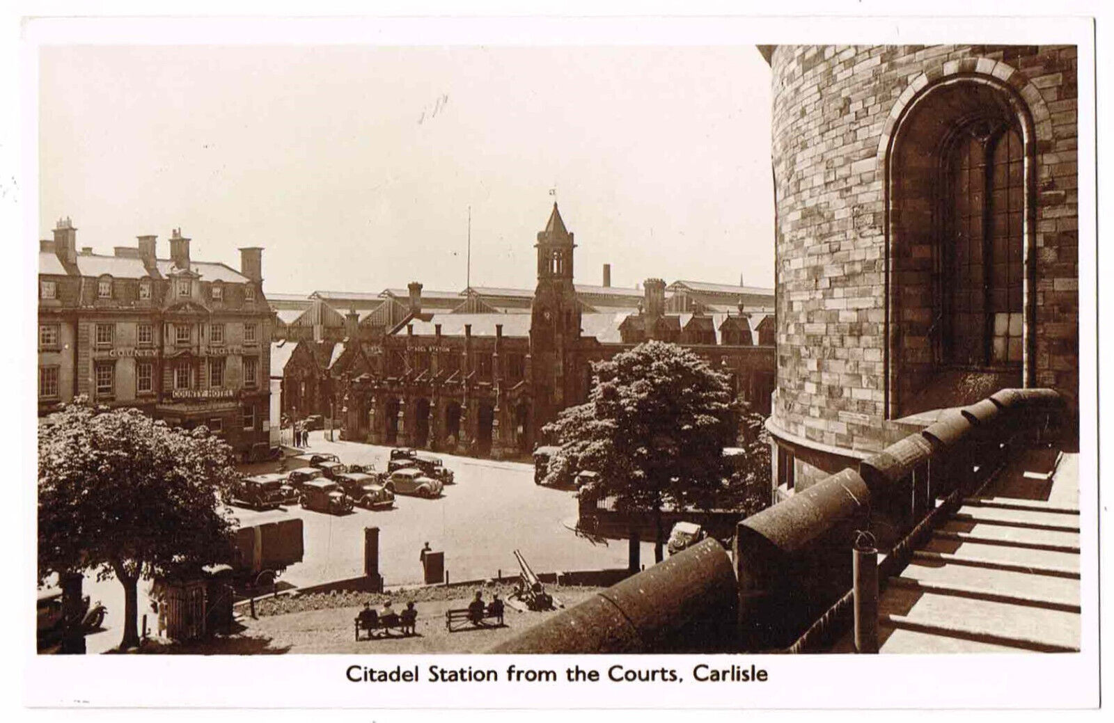 House Clearance - UK - CARLISLE Service "CITADEL STATION FROM THE COURTS"