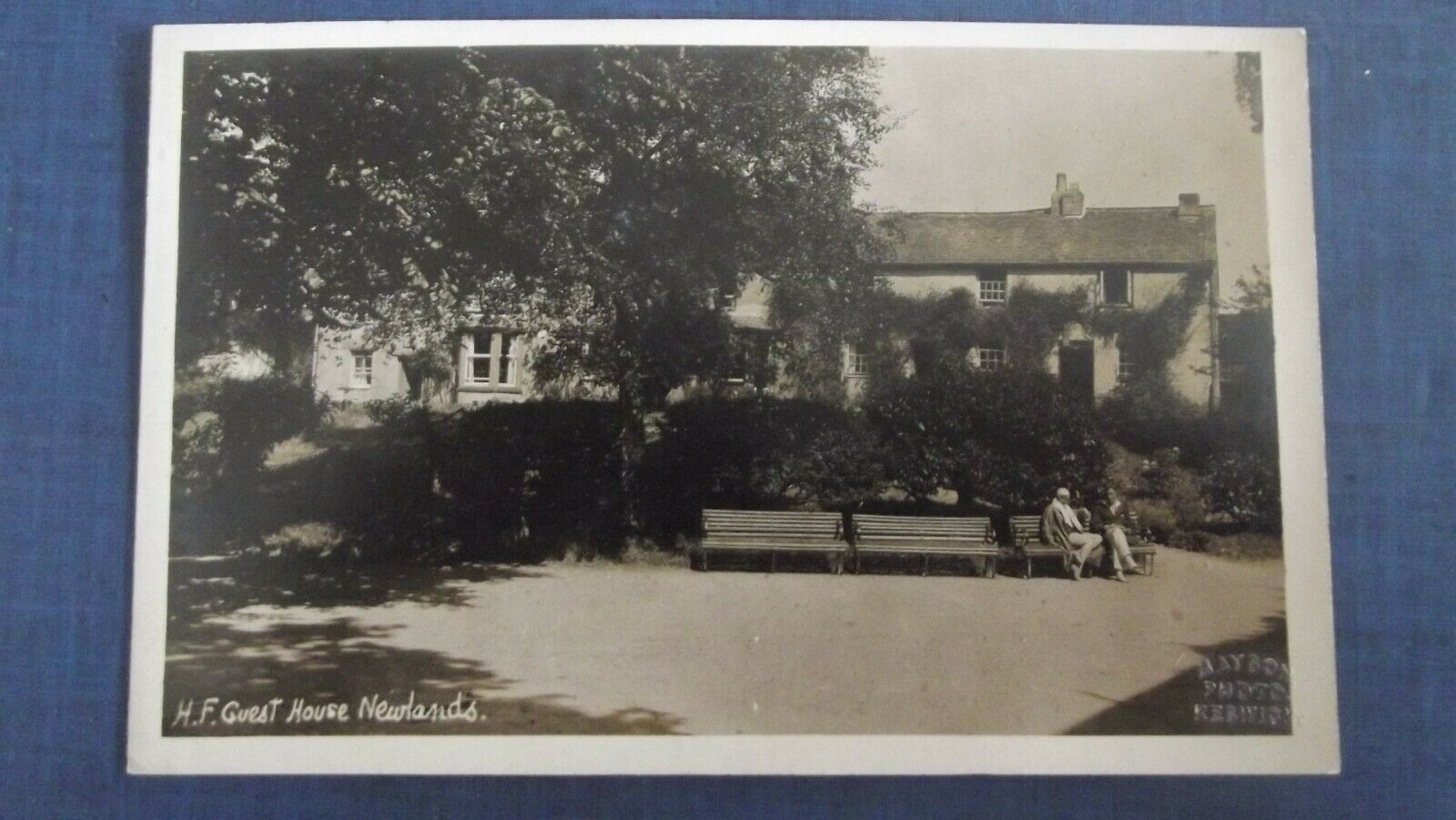 House Clearance - Newlands Guest House High Force Mayson  Service c 1930 Unposted