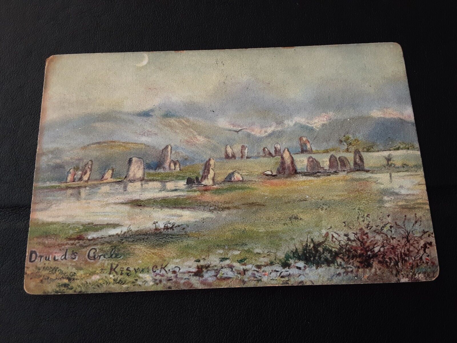 House Clearance - Old Misch & Stock's service of Druid's Circle, Keswick, Cumbria posted 1907