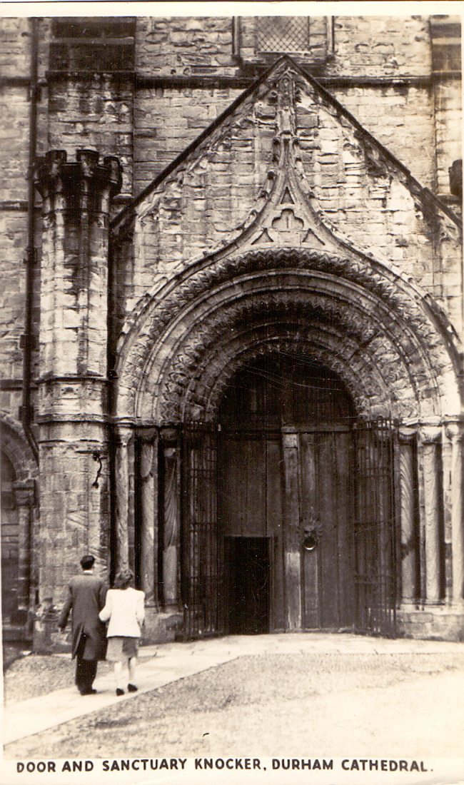 House Clearance -  Door & Sanctuary Knocker, Durham Cathedral  Genealogy, Furzeland, Southport