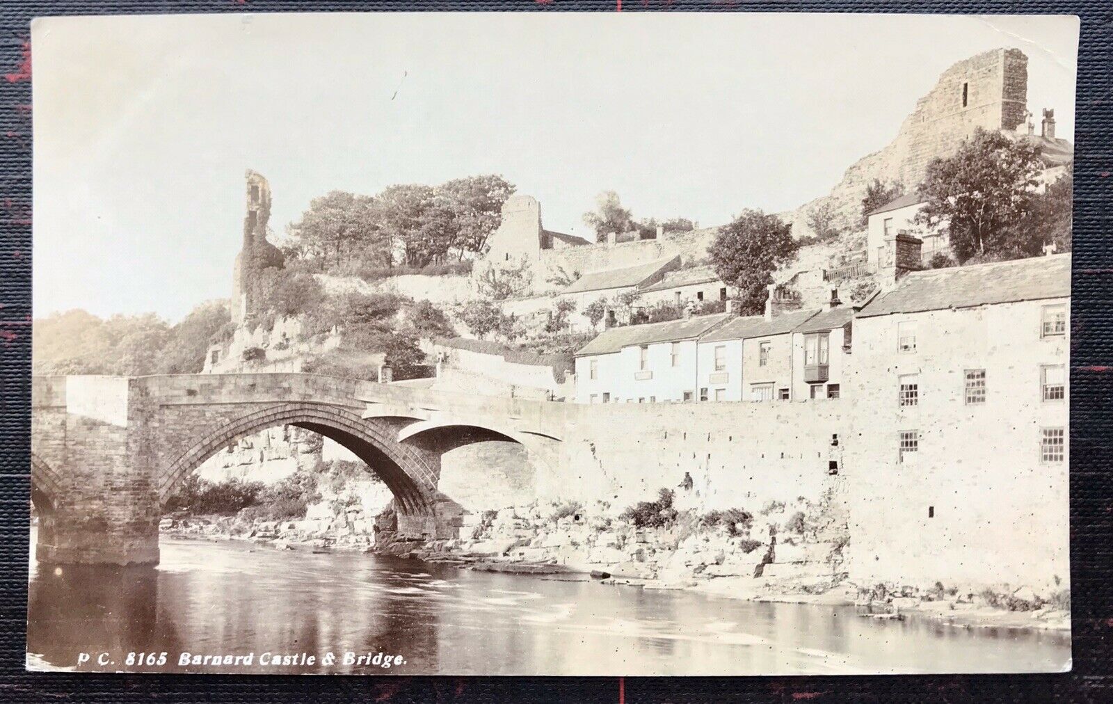 House Clearance - Bernard Castle And River Tee Durham  Post Card