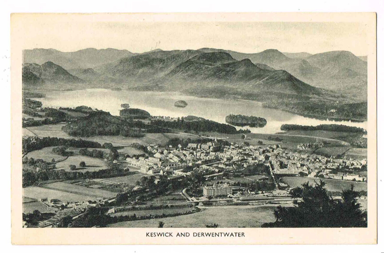 House Clearance - UK - POSTCARD - KESWICK AND DERWENTWATER