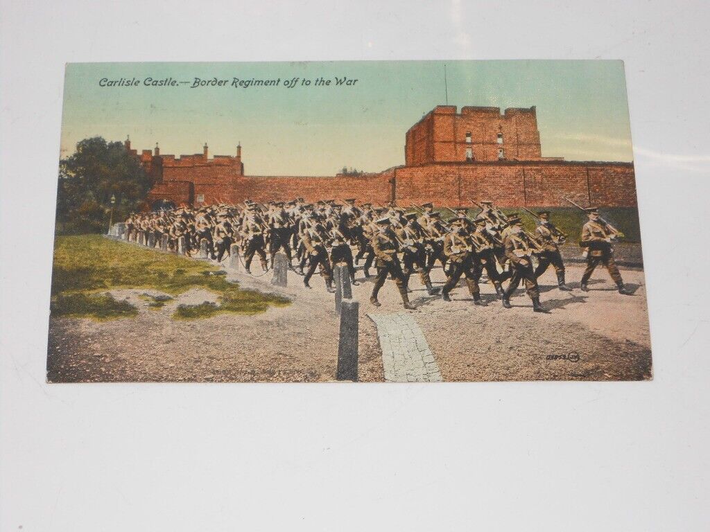 House Clearance - WW1 Service Carlisle Castle Border Regiment Off To The War