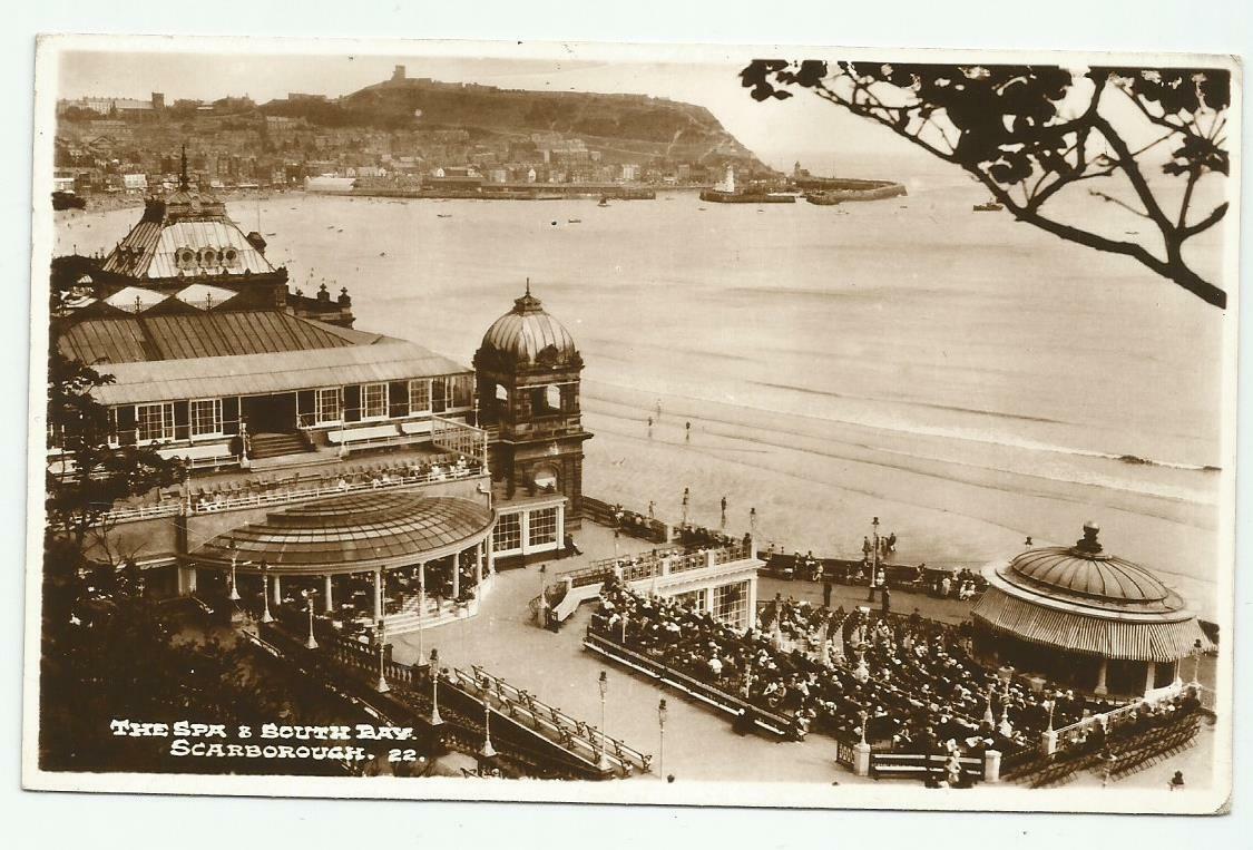 House Clearance - 1950's B & W RP Service of The Spa & South Bay, Scarborough, North Yorkshire