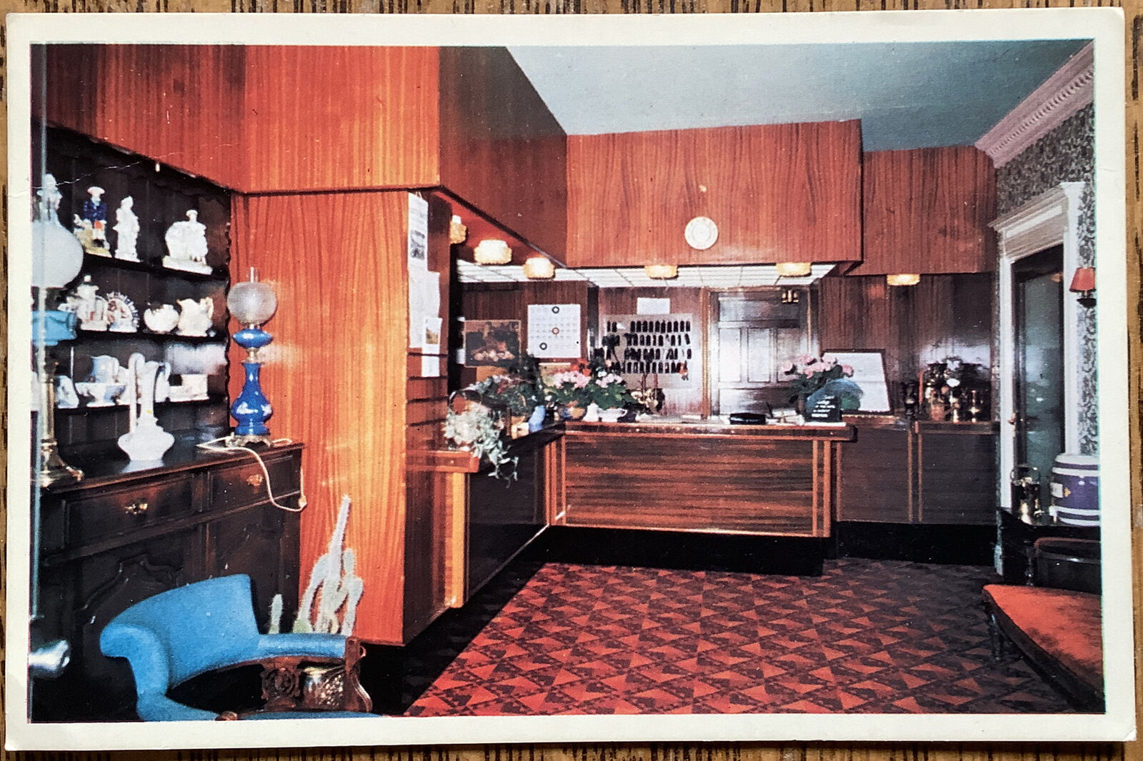 House Clearance - Penrith Clifton Hill Hotel Motel Reception Area 1982 Vintage Service